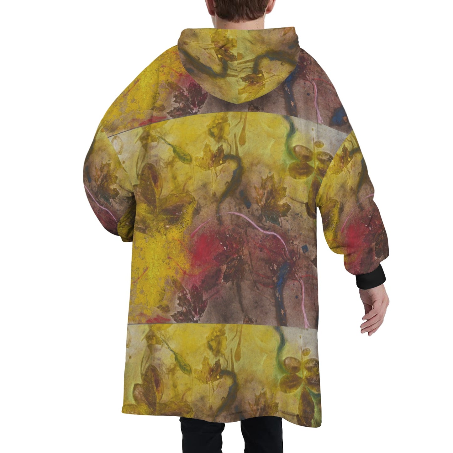 Natur b by Eskild Beck Unisex Blanket Hoodie