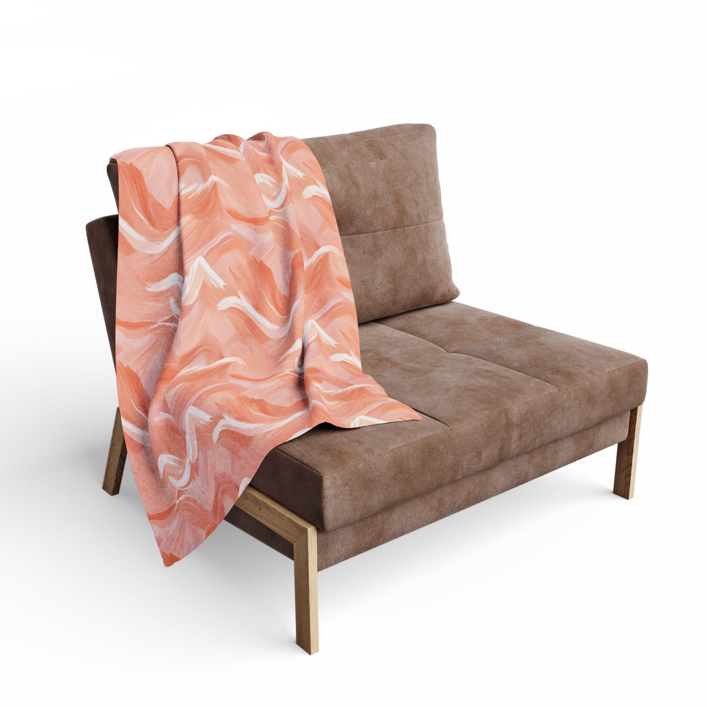 Dusk Brushstrokes Arctic Fleece Blanket