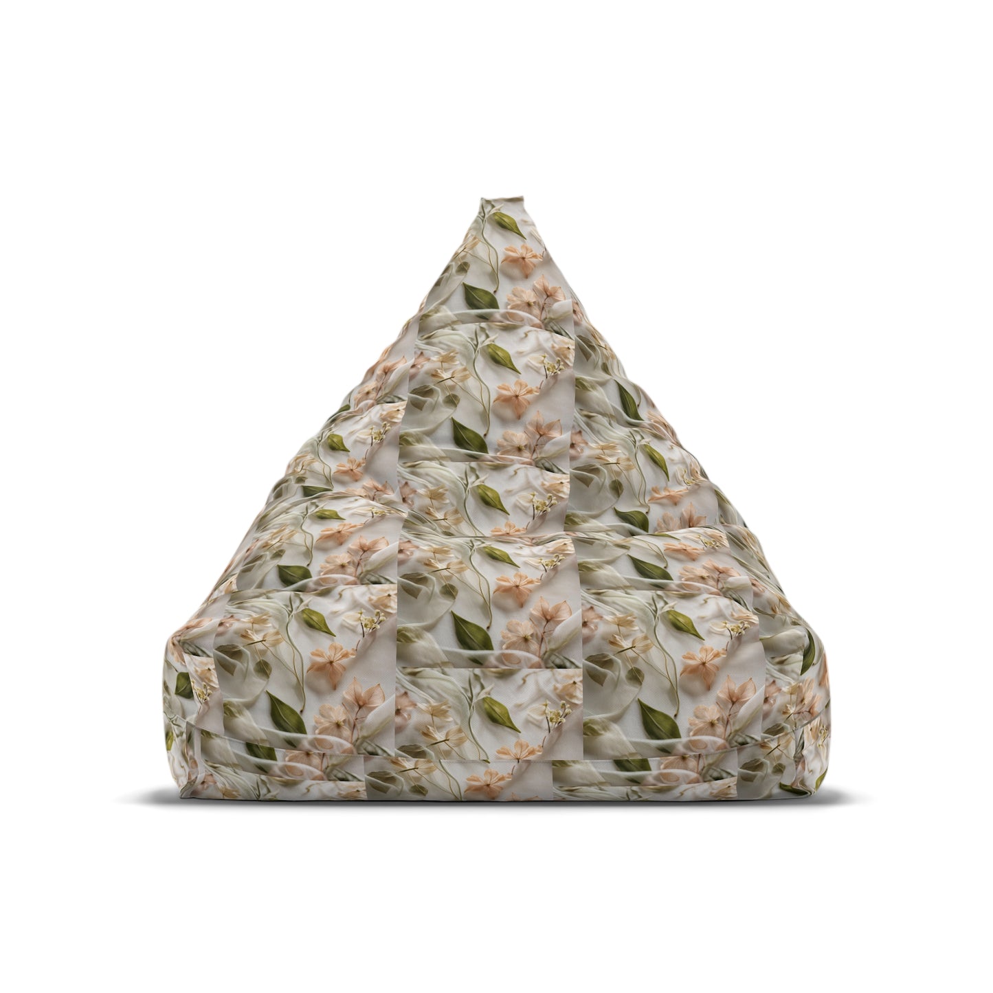 Botanical Elegance Bean Bag Chair Cover