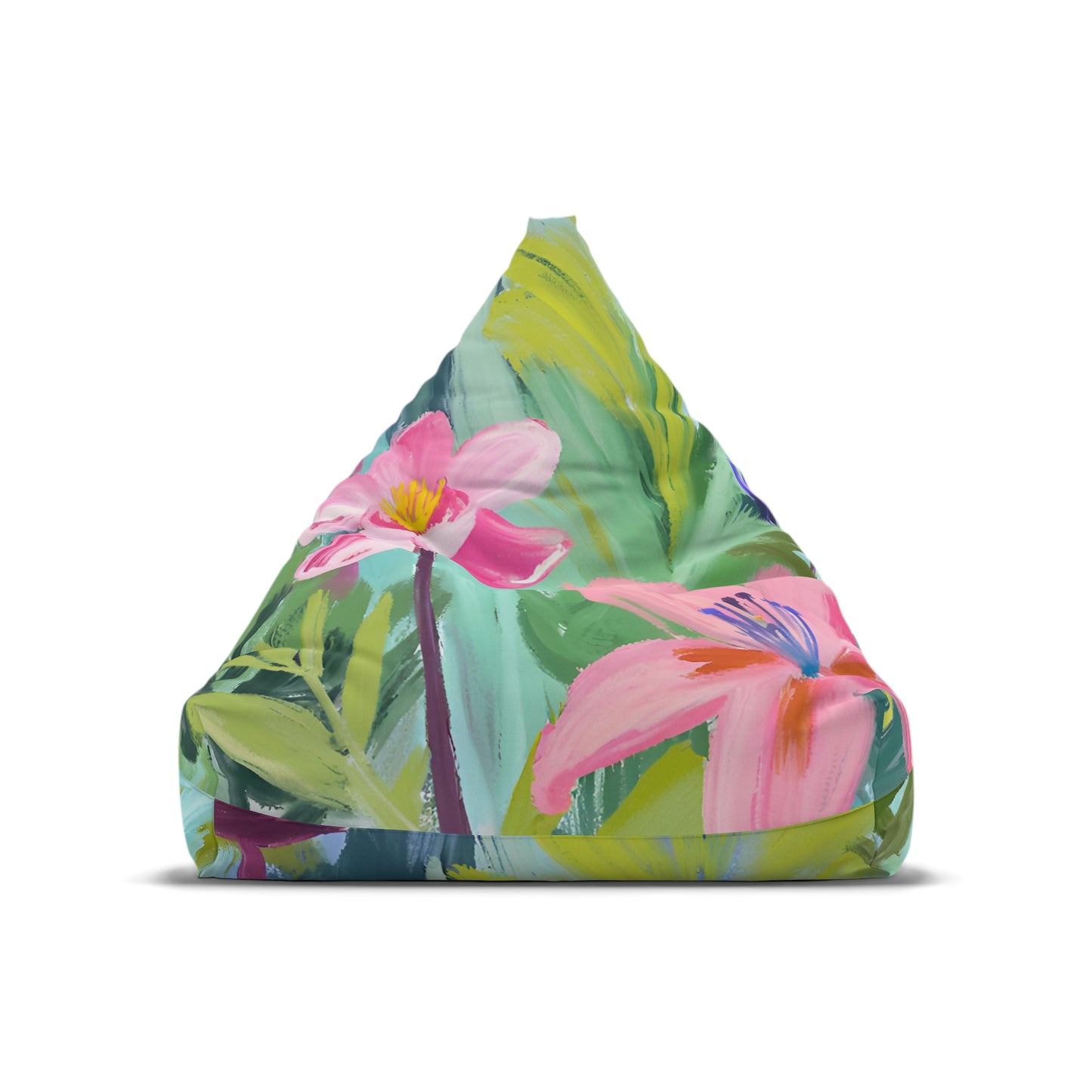Flowers Bean Bag Chair Cover