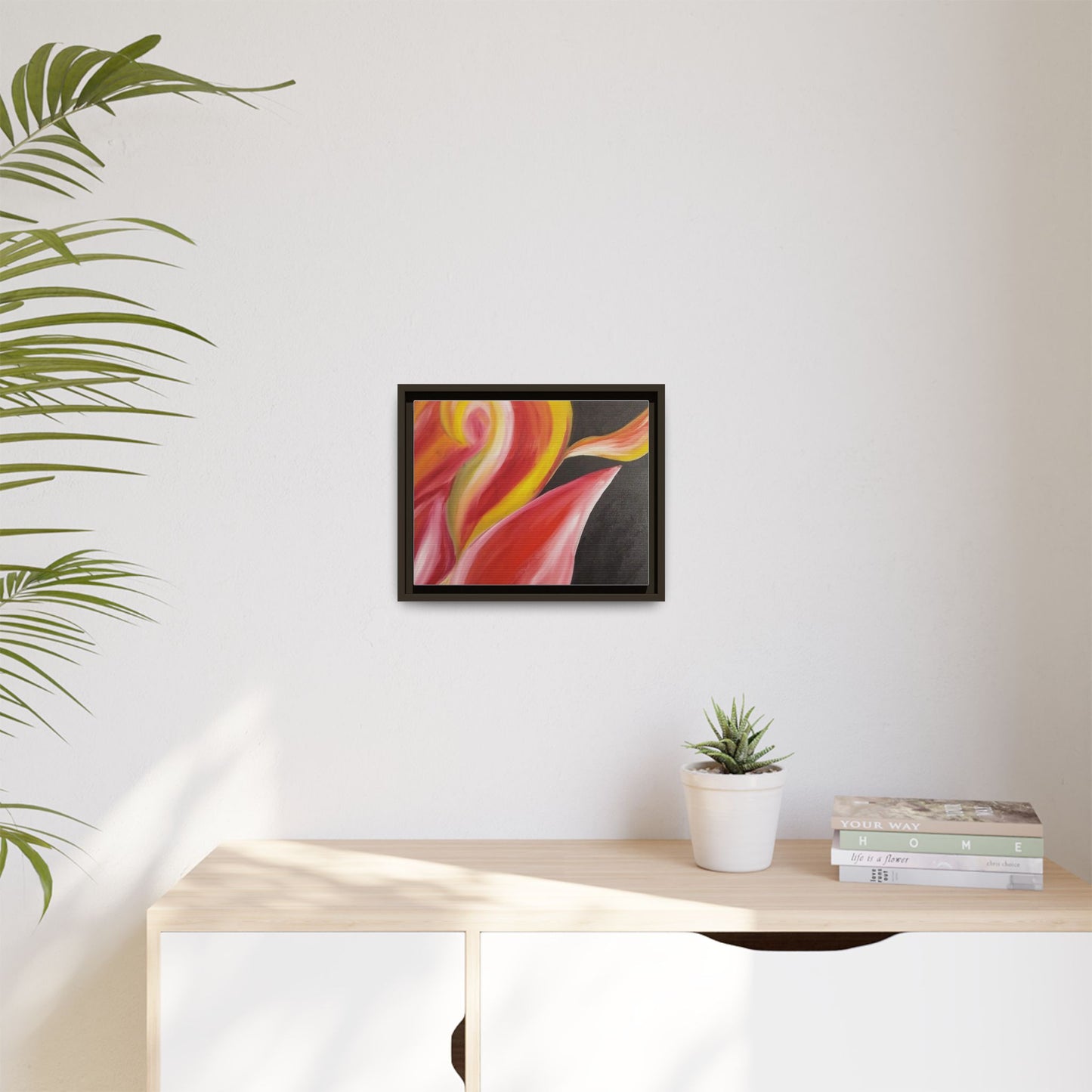 'A Autistic Phoenix' Framed Canvas Art