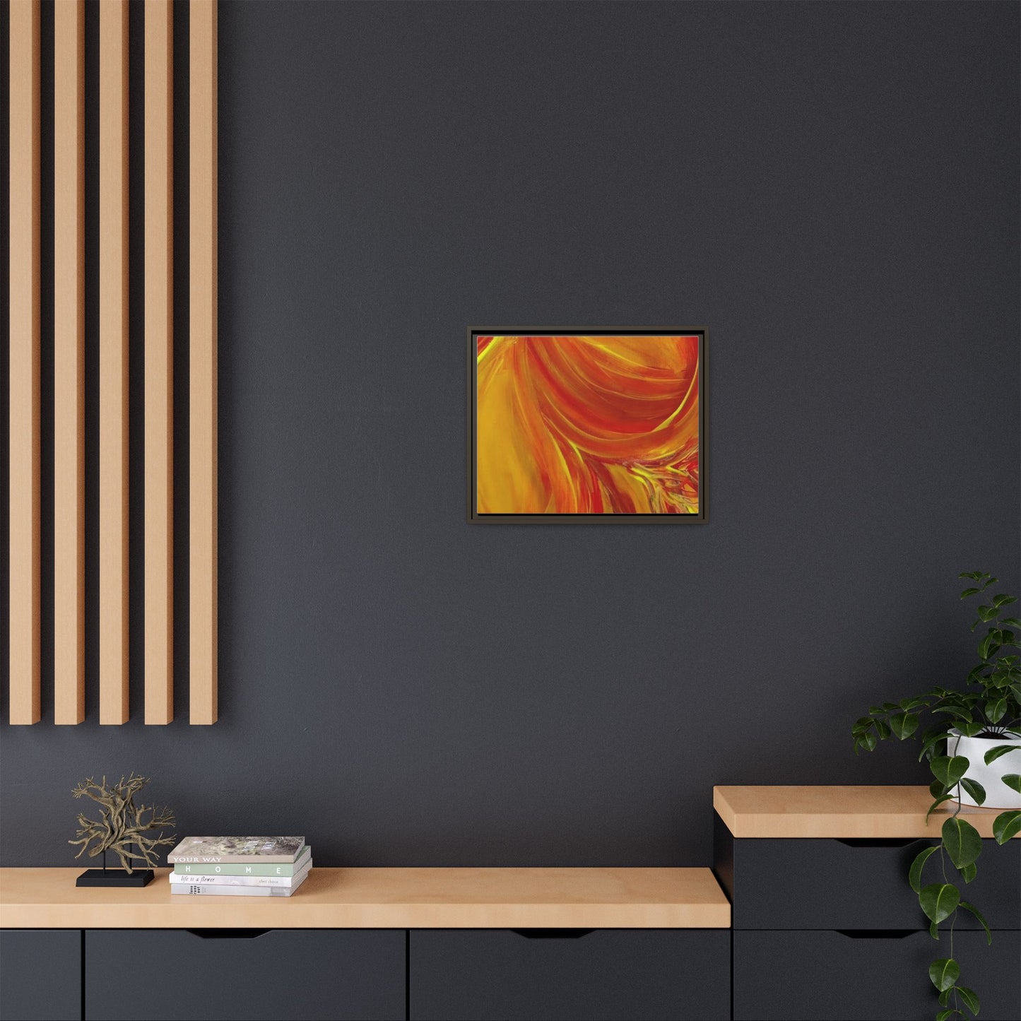 'Autumn' Framed Canvas Art