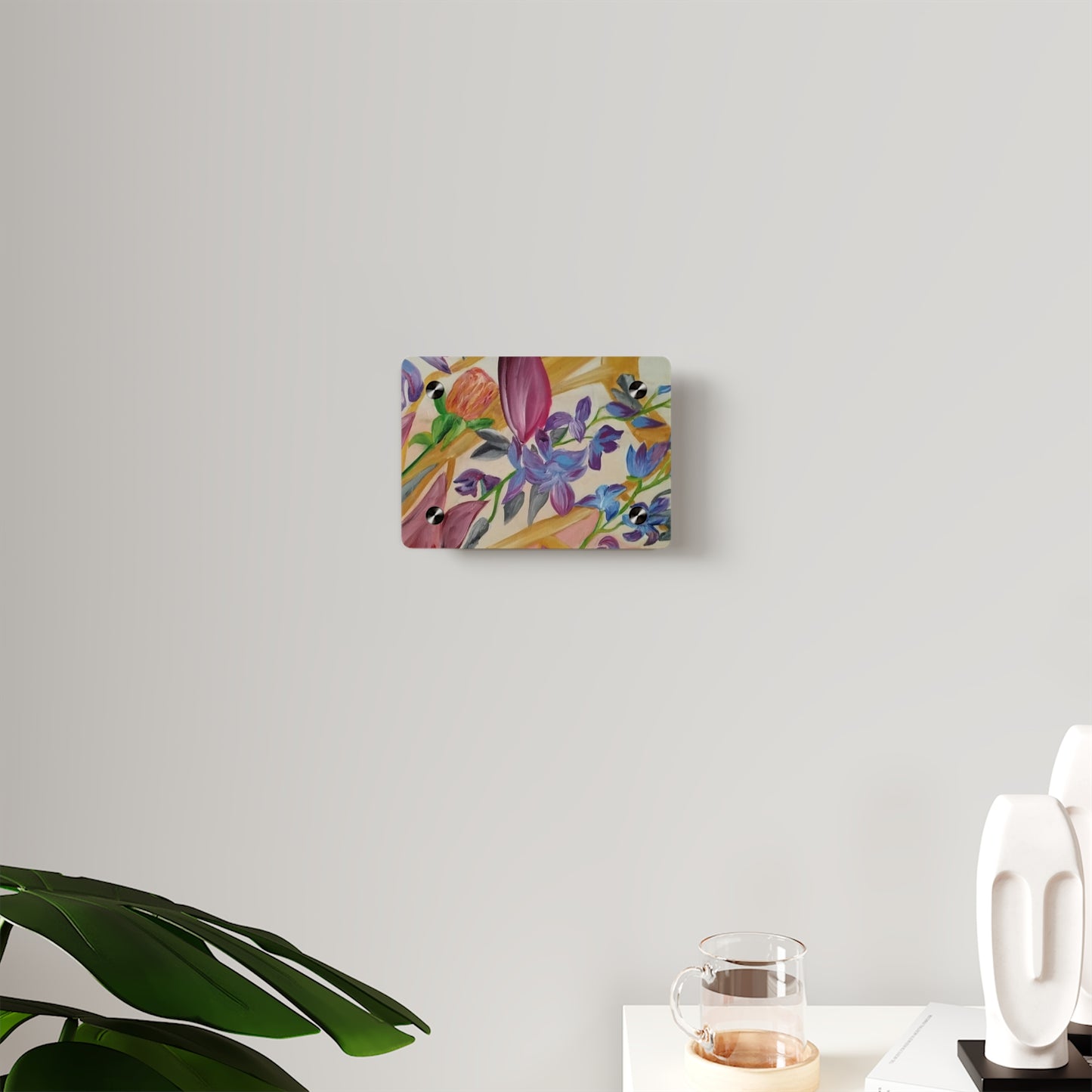 'A Dream of Flowers' Acrylic Wall Art Panels