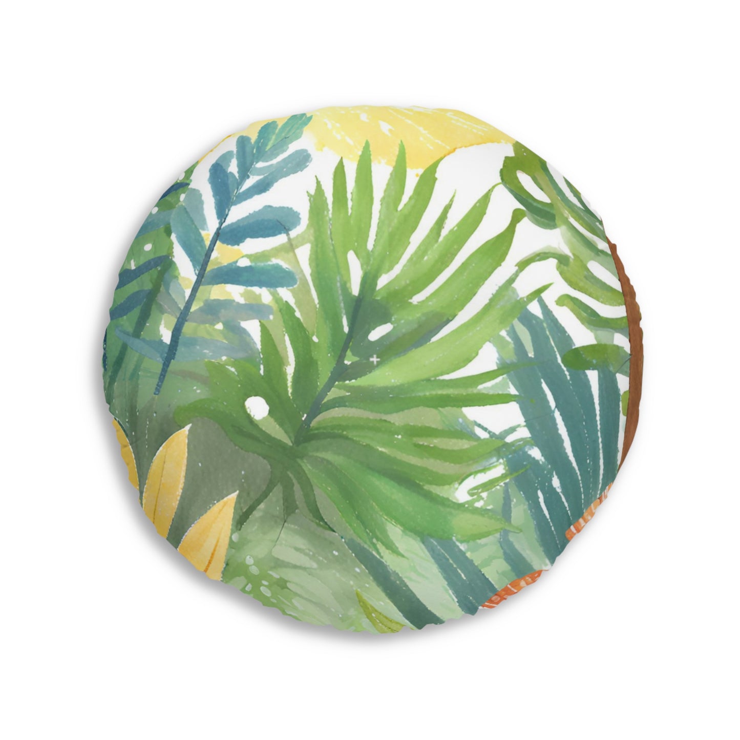 Forest Tufted Floor Pillow