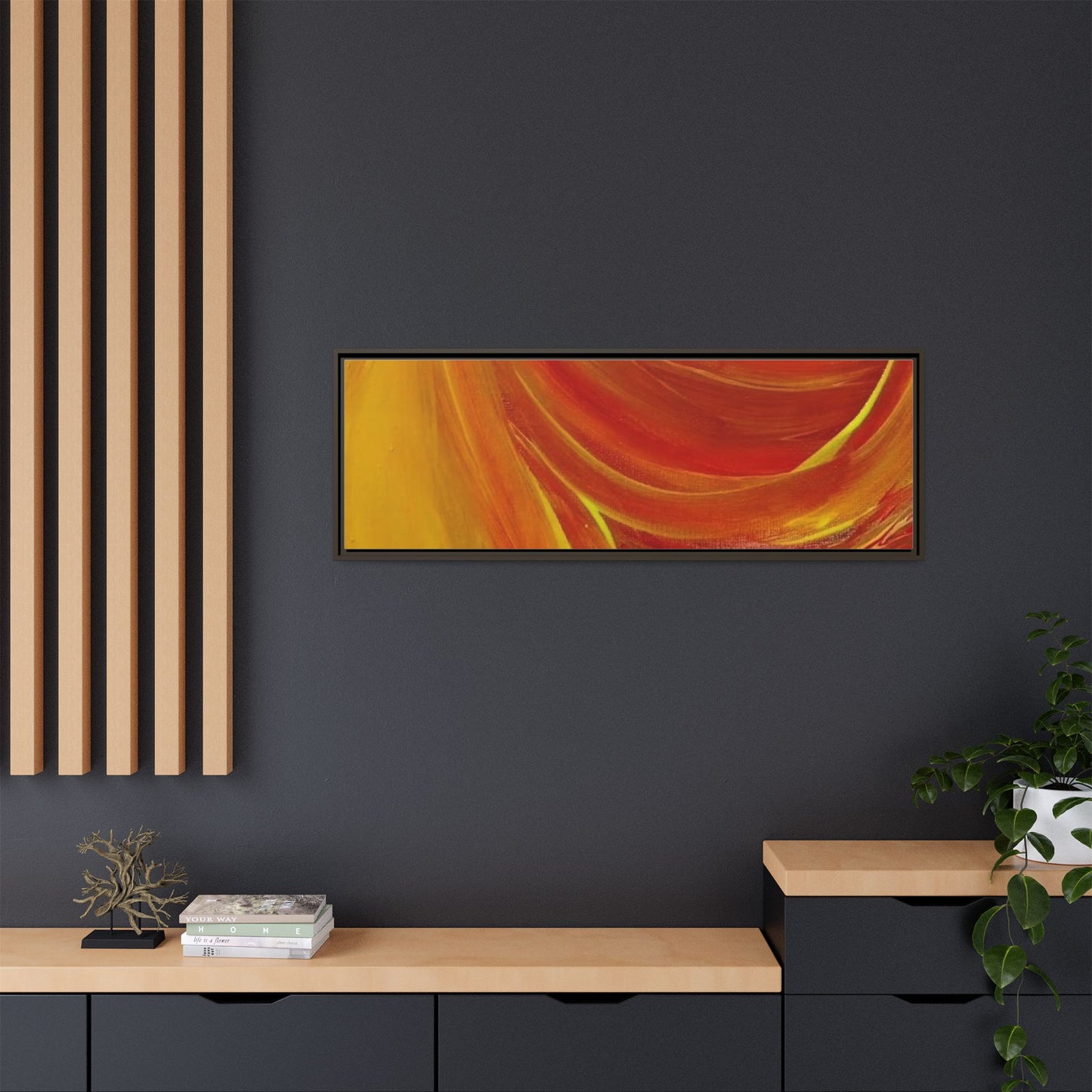 'Autumn' Framed Canvas Art