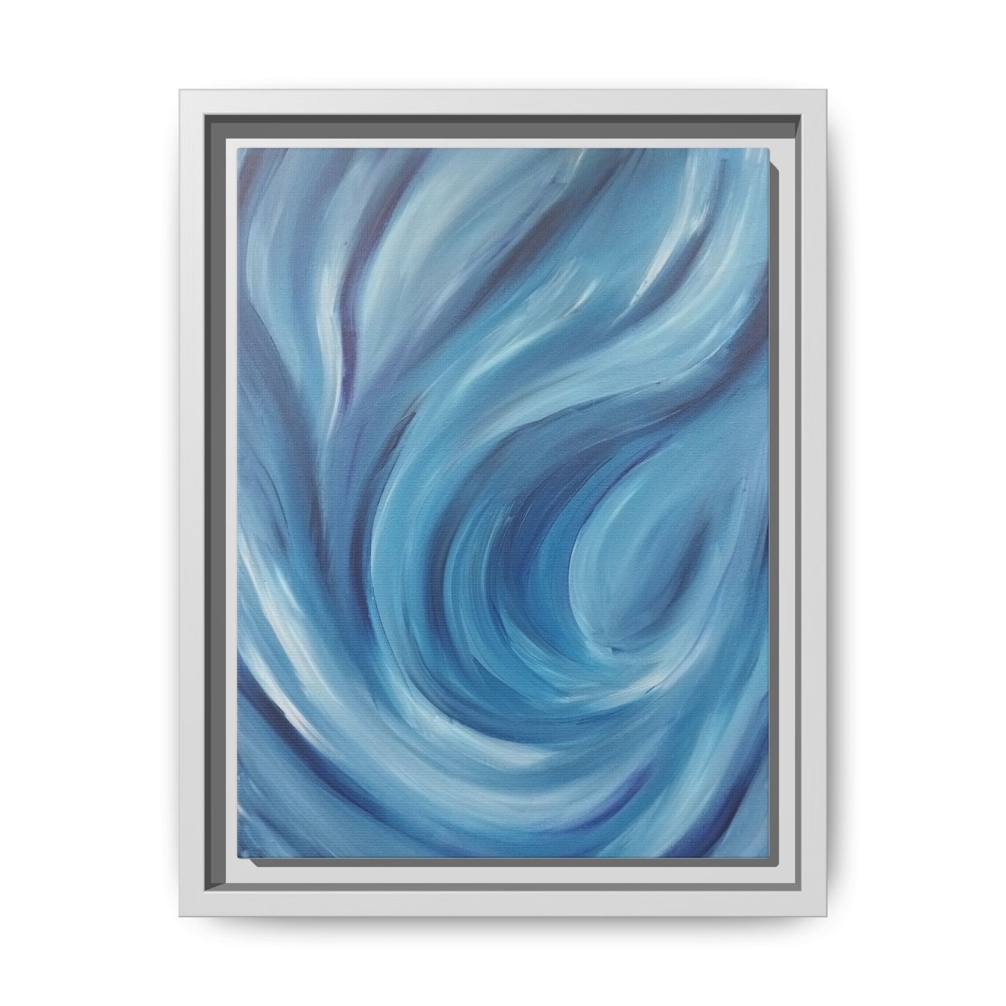 Intrinsic Reflection Framed Canvas Art