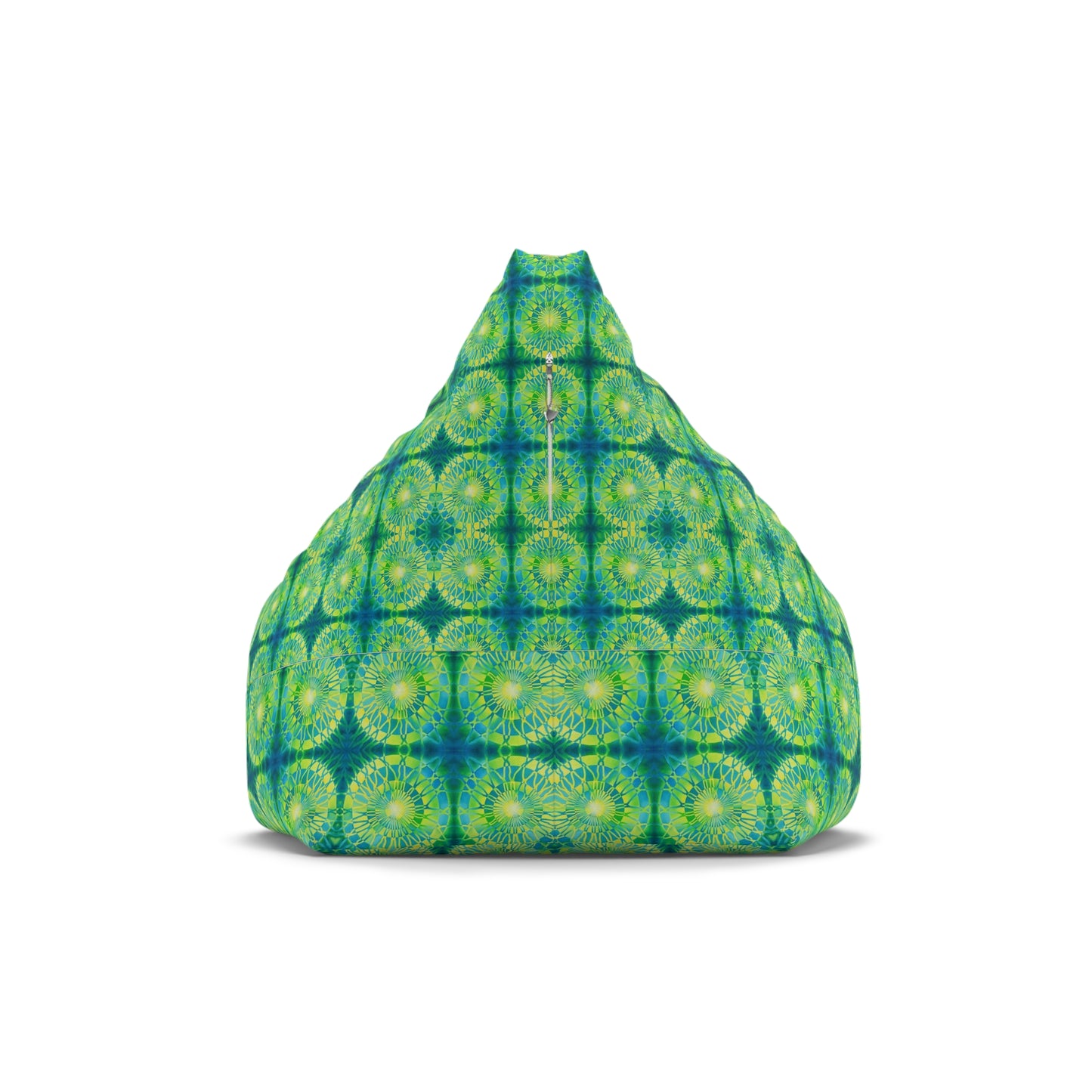 Safety Net Circles by Uta Feinstein Bean Bag Chair Cover