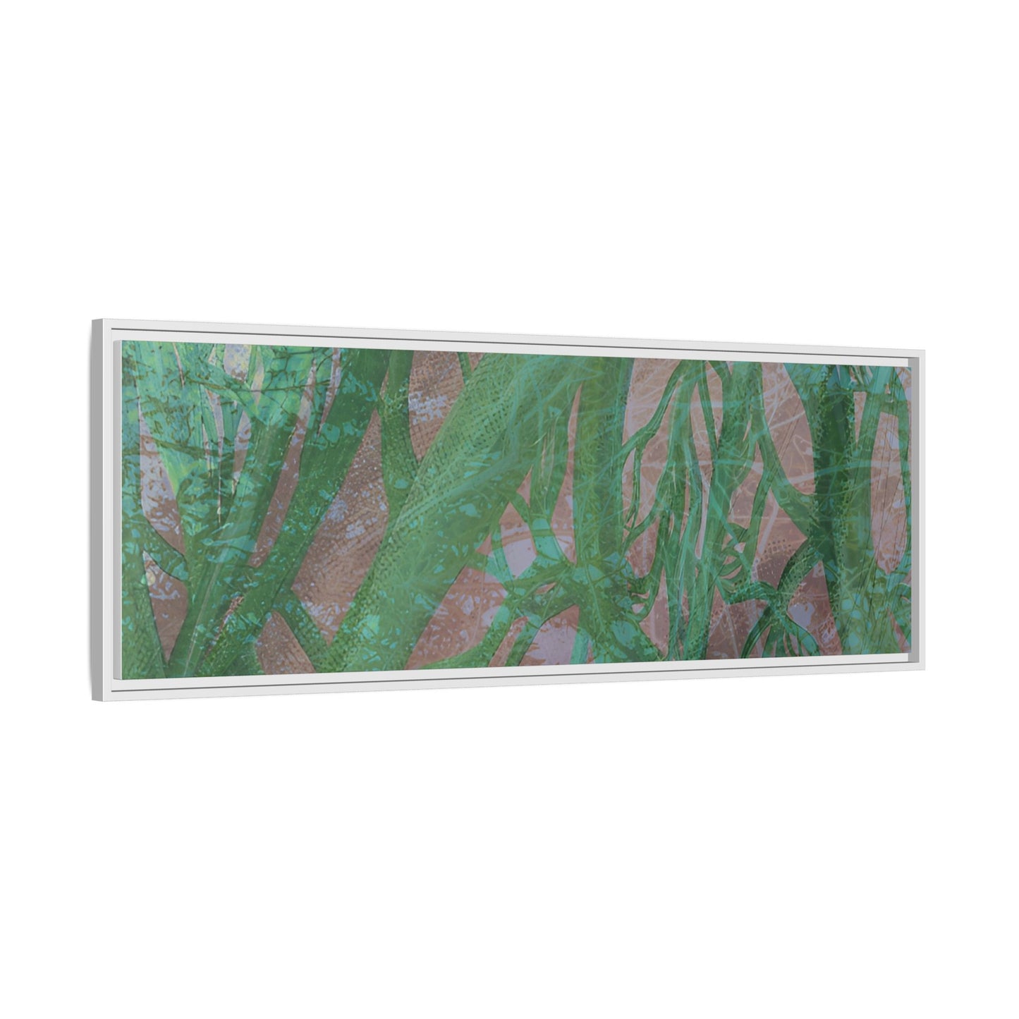 Inner Depths Framed Canvas Art