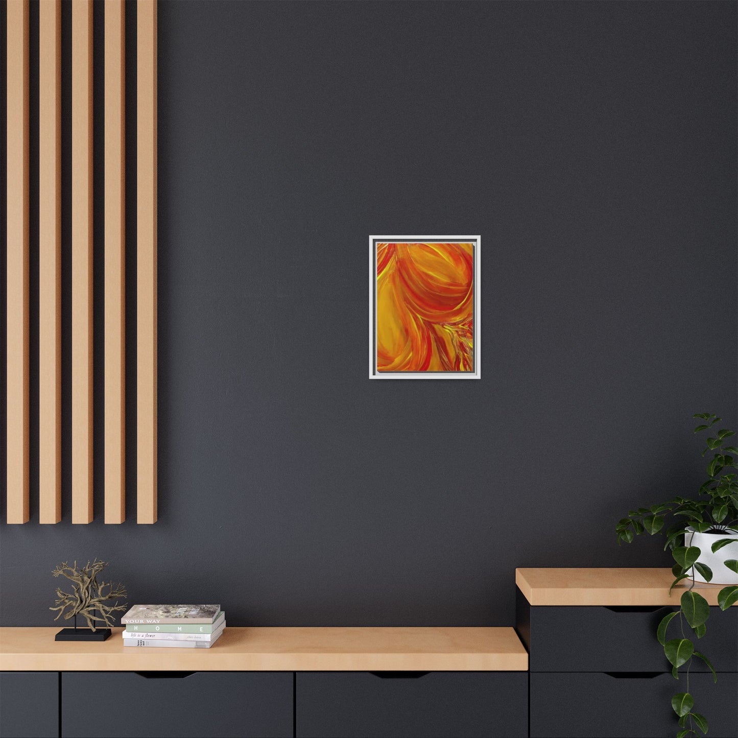 'Autumn' Framed Canvas Art