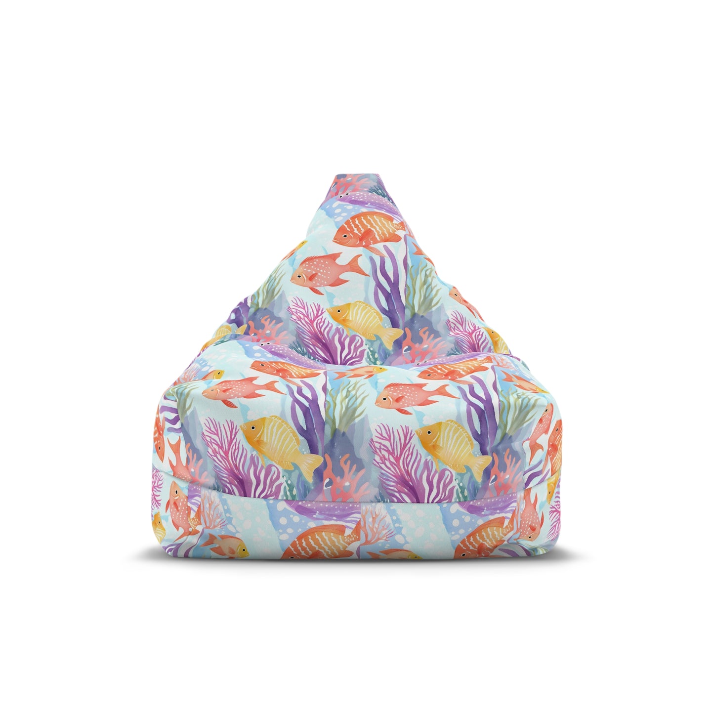 Coral Reef Bean Bag Chair Cover