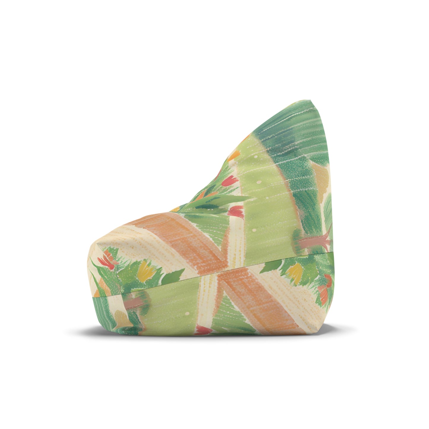 Rain Garden Bean Bag Chair Cover