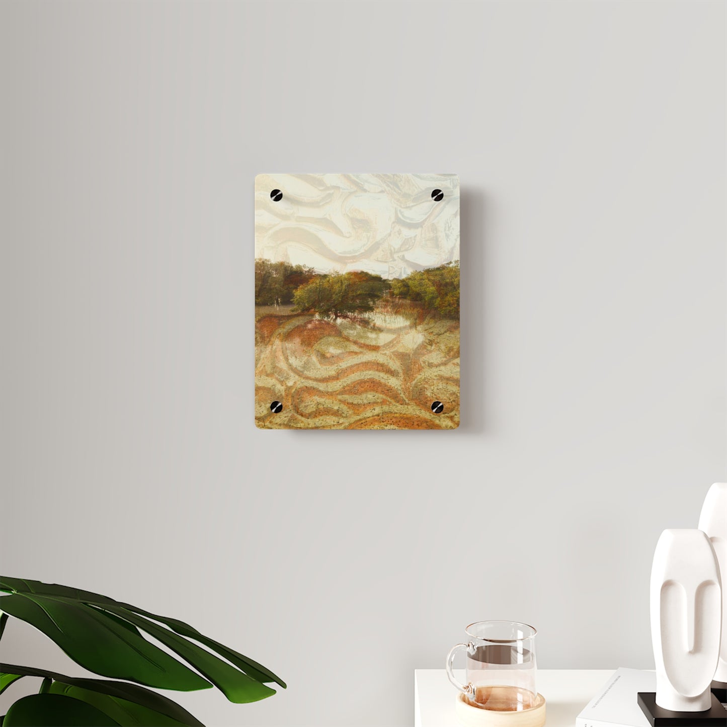 Serene Mangroves Acrylic Wall Art Panels
