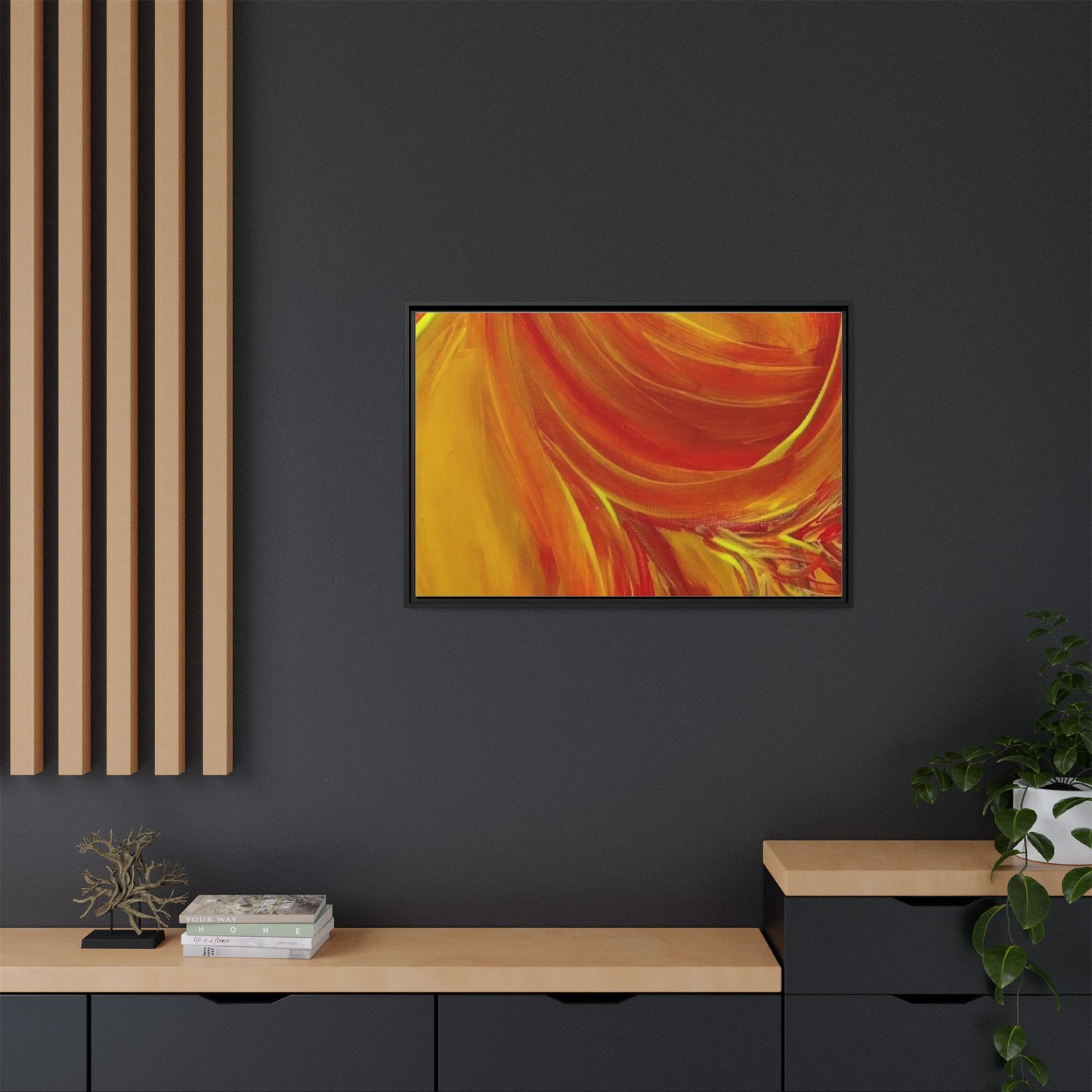 'Autumn' Framed Canvas Art