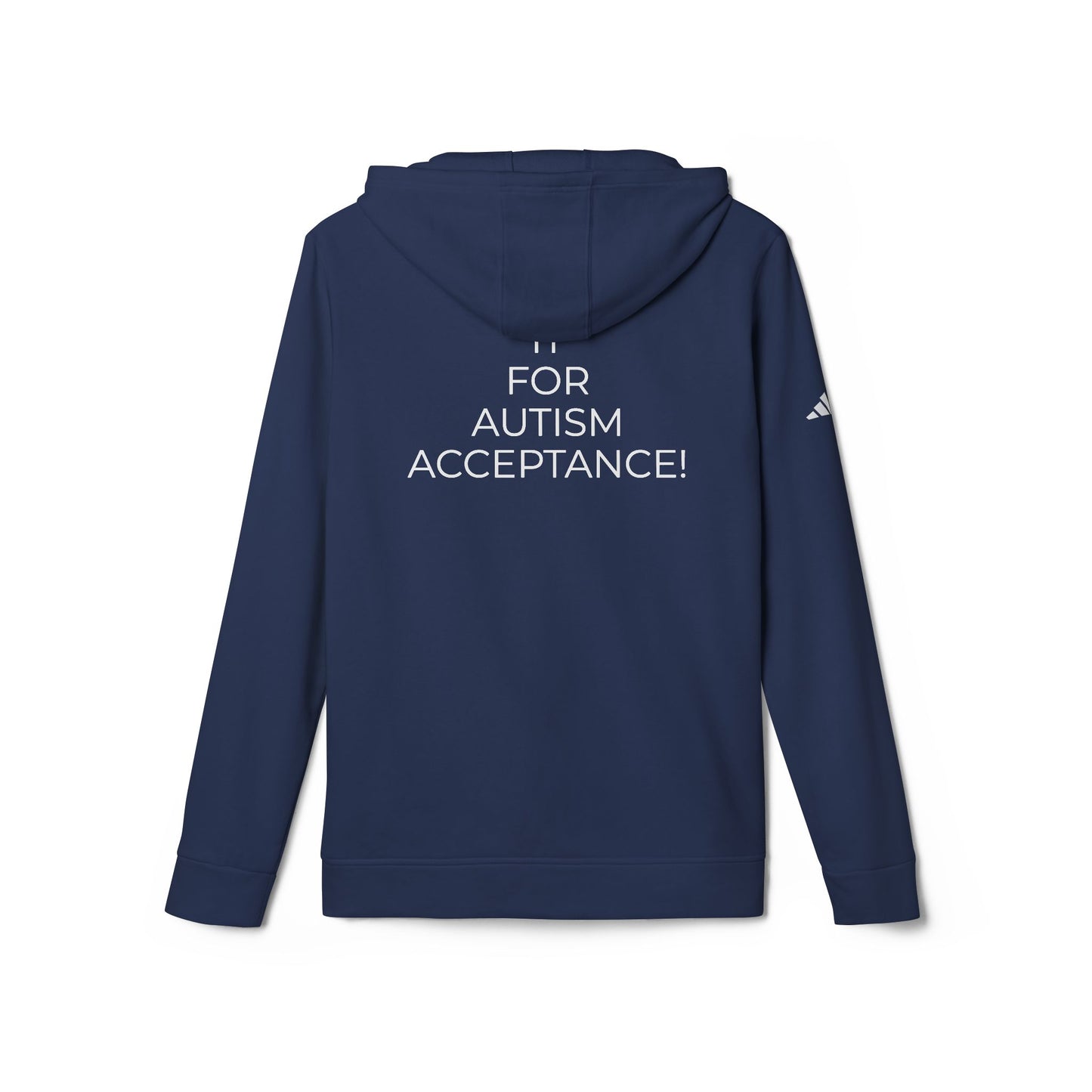 Adidas x Neurodivergent Synergy Unisex Fleece Hoodie - KICKIN’ IT FOR AUTISM ACCEPTANCE!