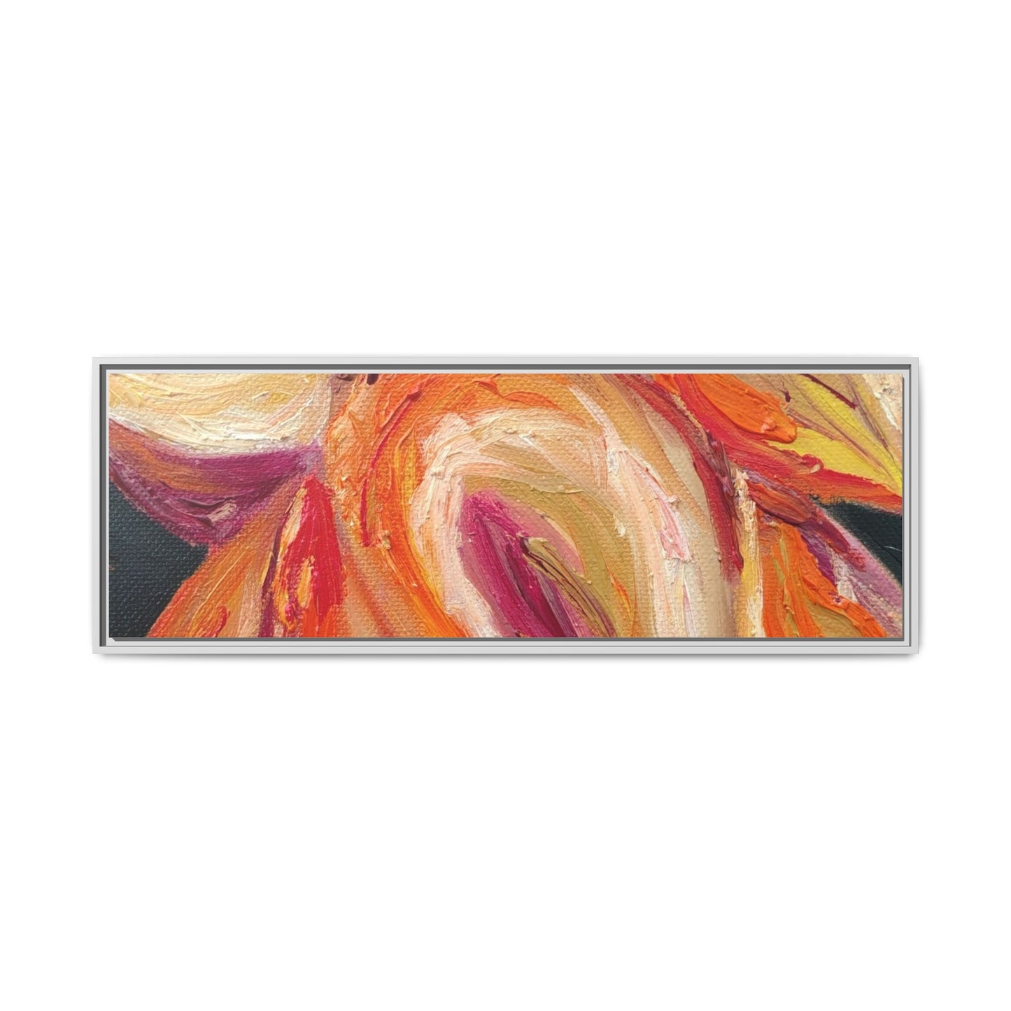 Dramatic Awakening Framed Canvas Art