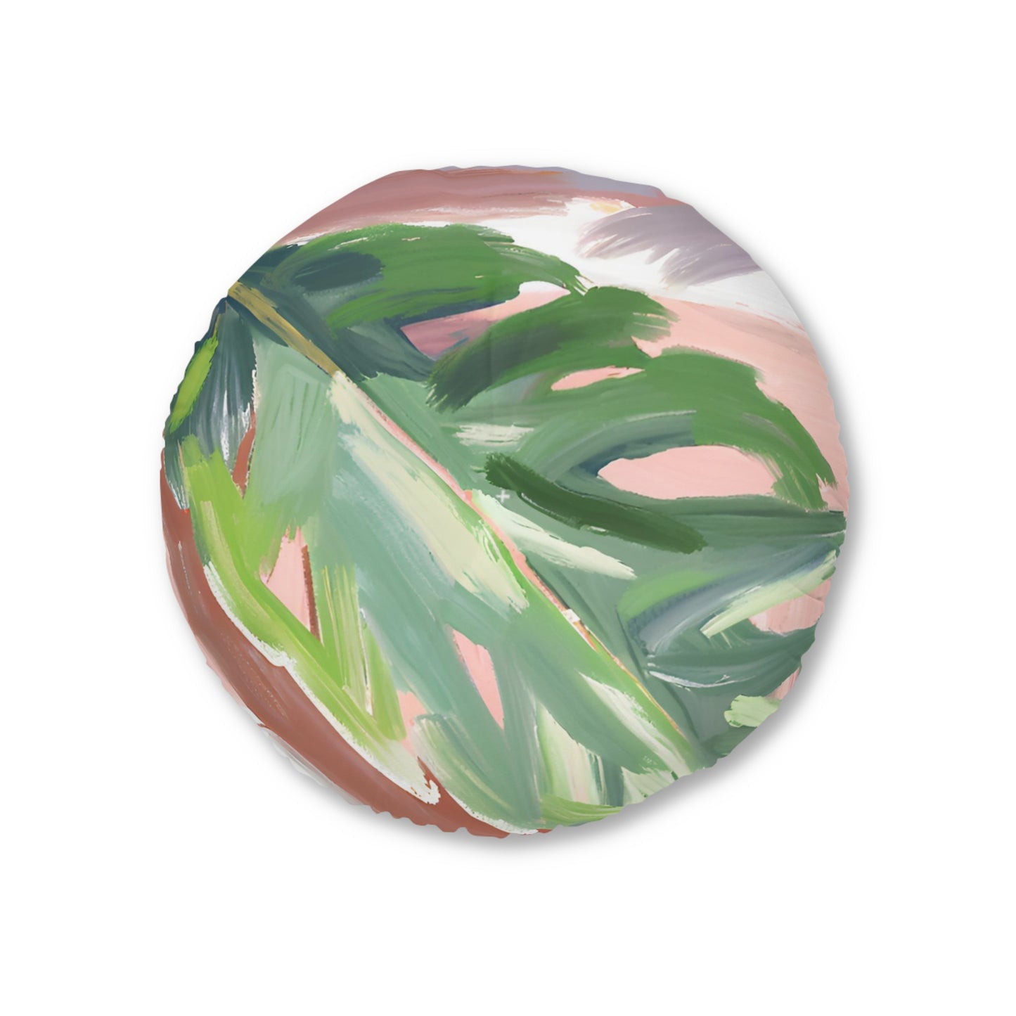 The Leaf Tufted Floor Pillow