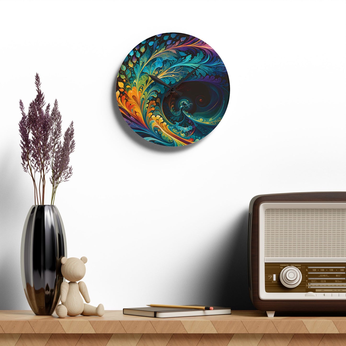 The Rhythm of Expression by Madland Wall Clock
