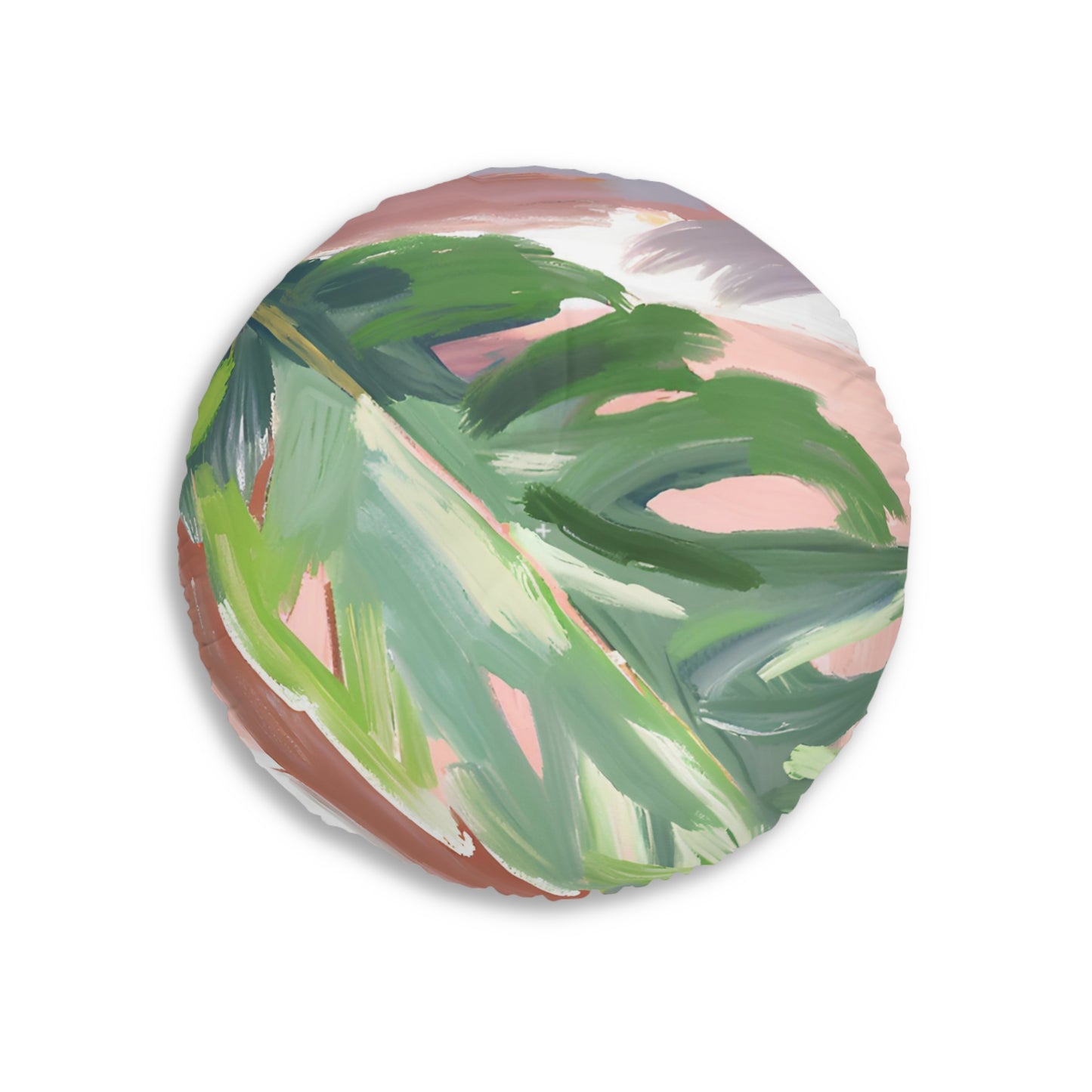 The Leaf Tufted Floor Pillow