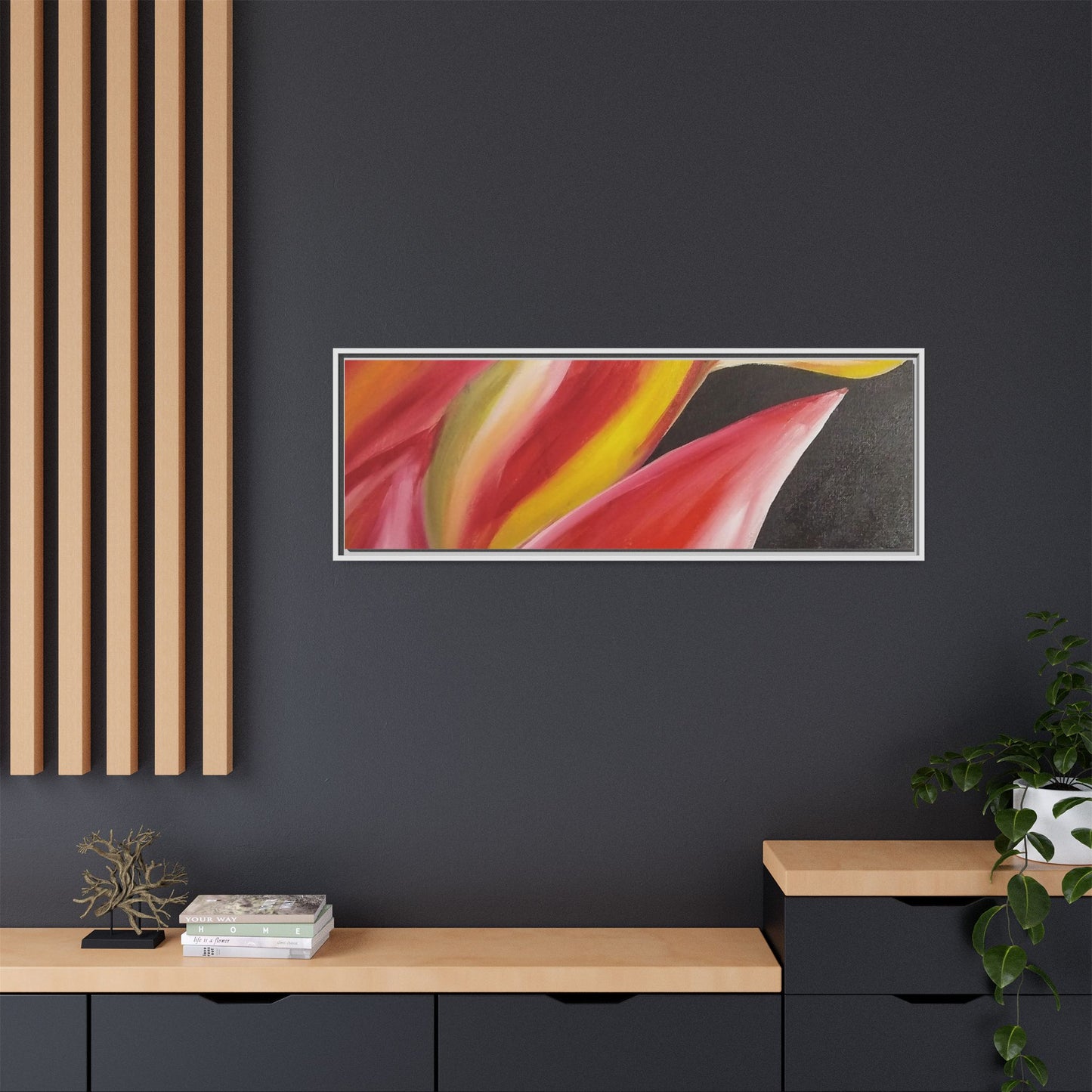 'A Autistic Phoenix' Framed Canvas Art