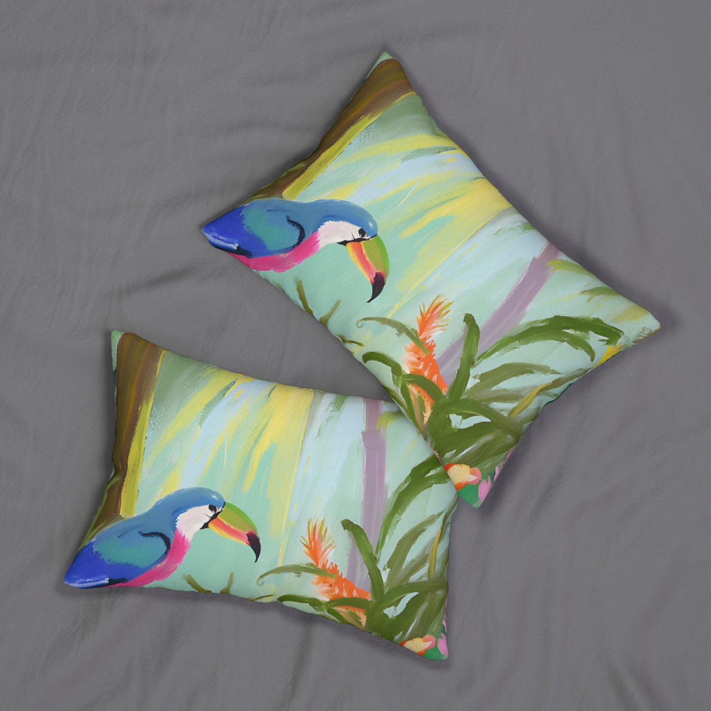 Rainforest Lumbar Pillow