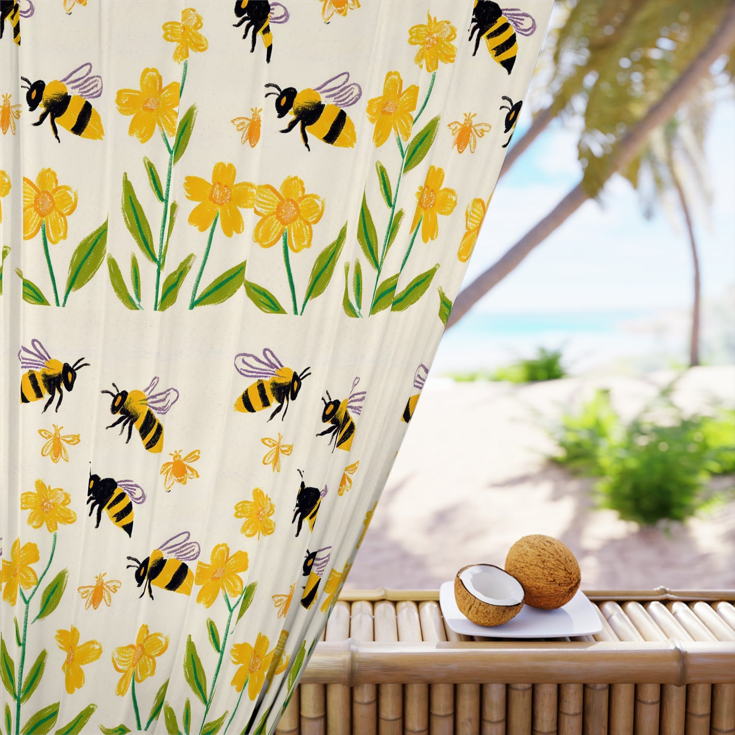 Buzzy Window Curtain (1 Piece)