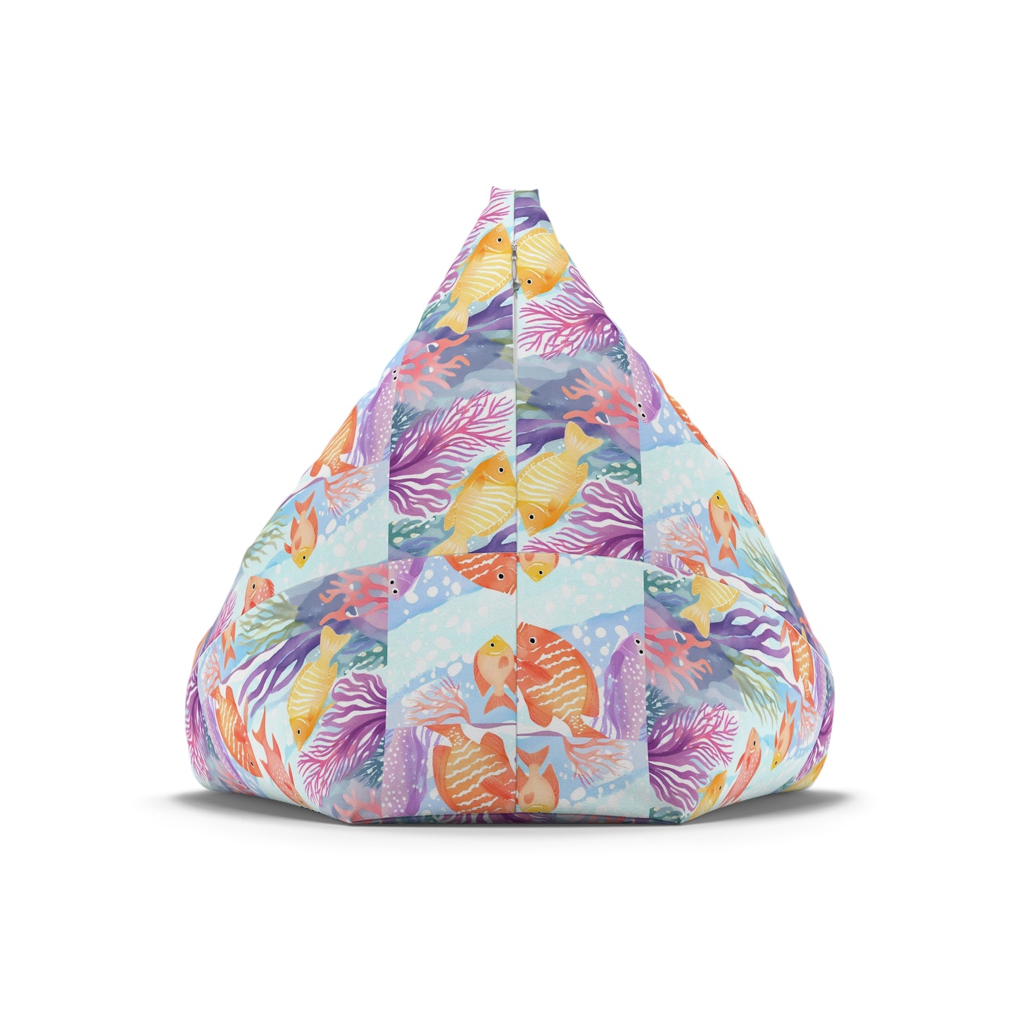 Coral Reef Bean Bag Chair Cover
