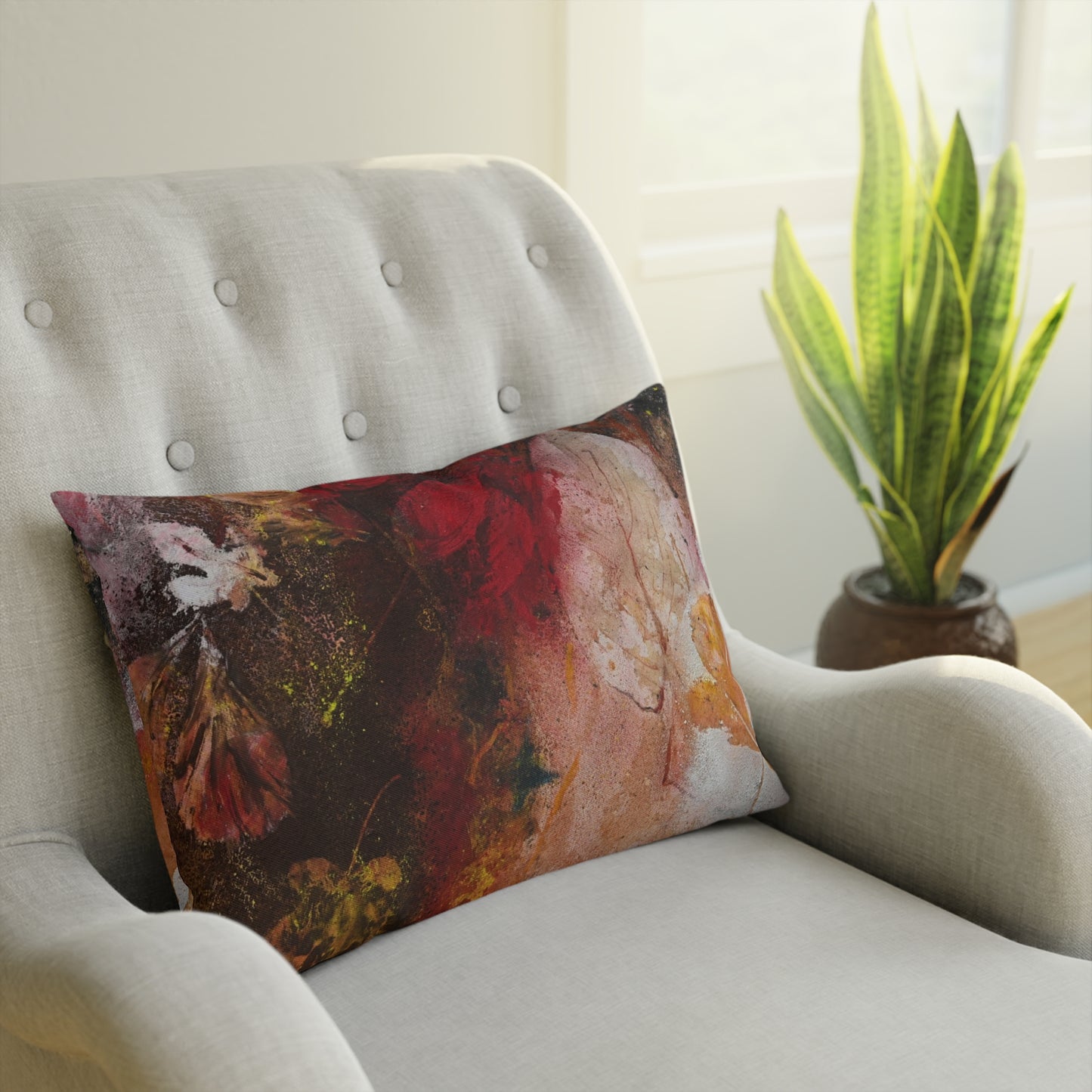 Natur a by Eskild Beck Pillow
