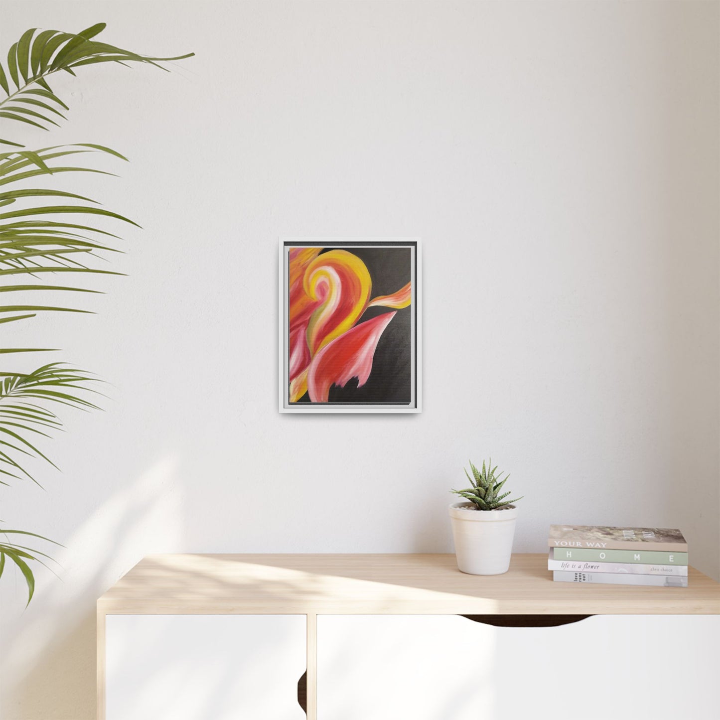 'A Autistic Phoenix' Framed Canvas Art