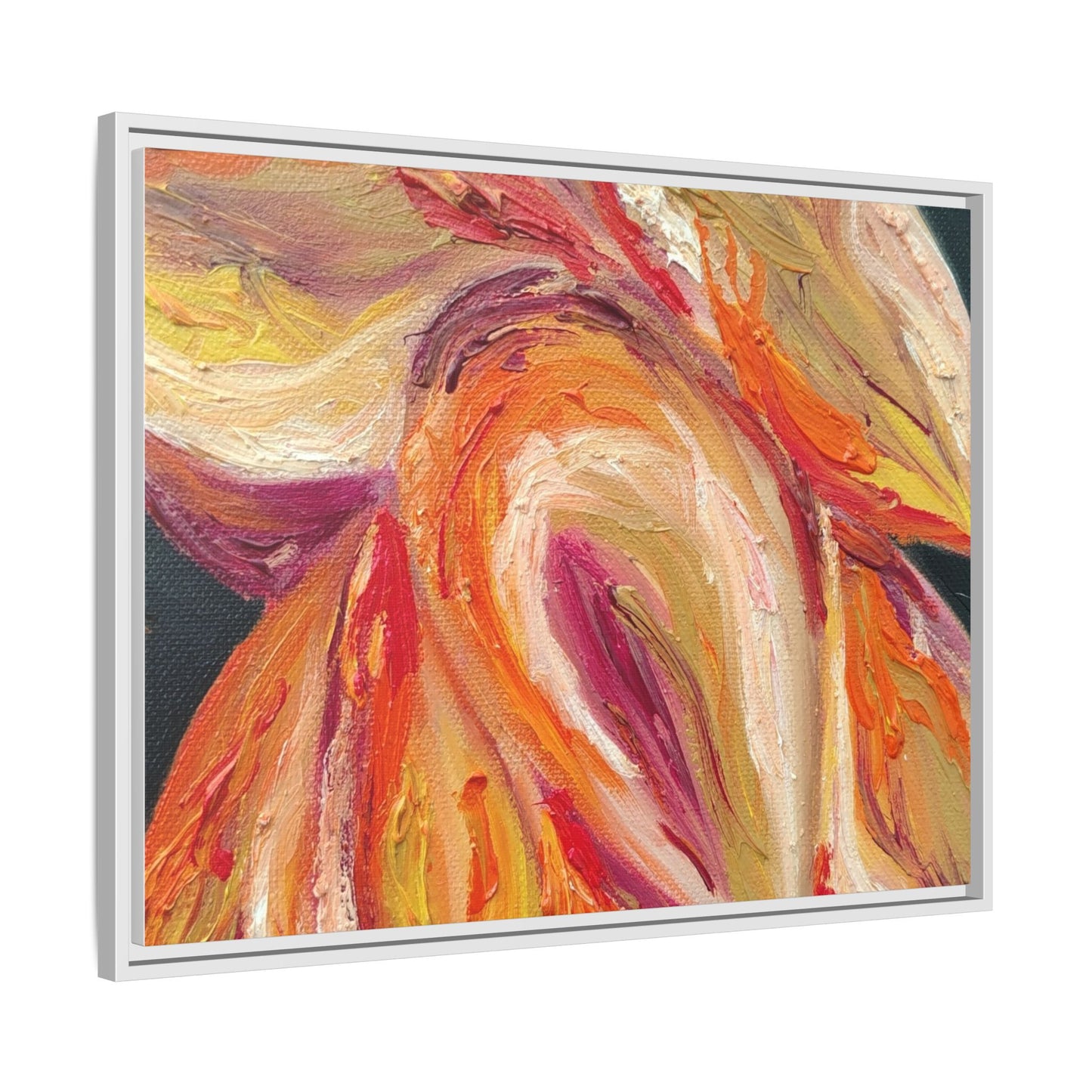 Dramatic Awakening Framed Canvas Art