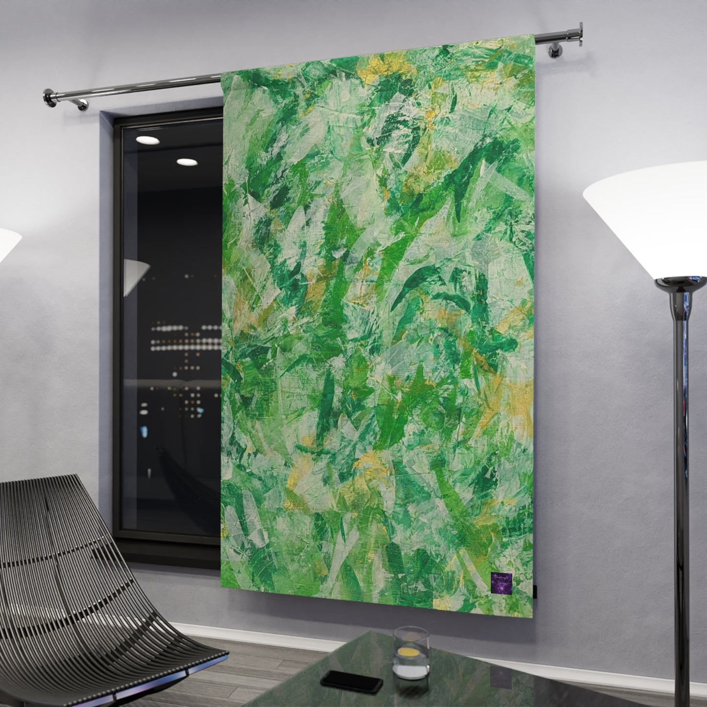 'Windswept - Whispers of Comfort' by Catherine Sweet Window Curtains (1 Piece)