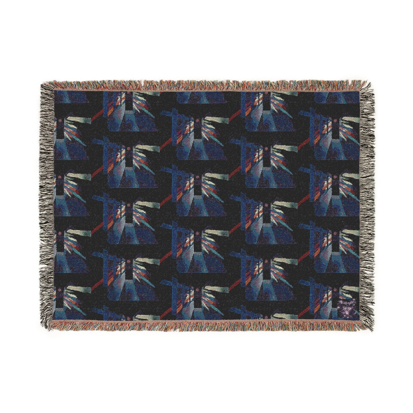 'The Corridor' by Sarah Pooley 100% Cotton Cozy Blanket