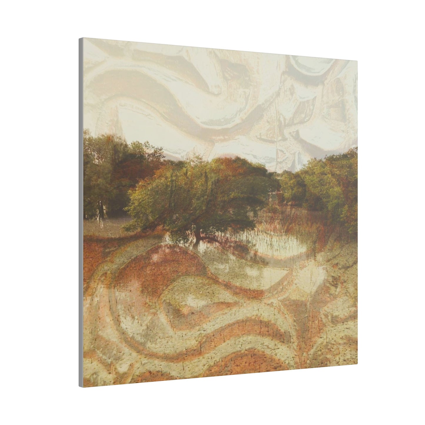 Serene Mangroves Canvas