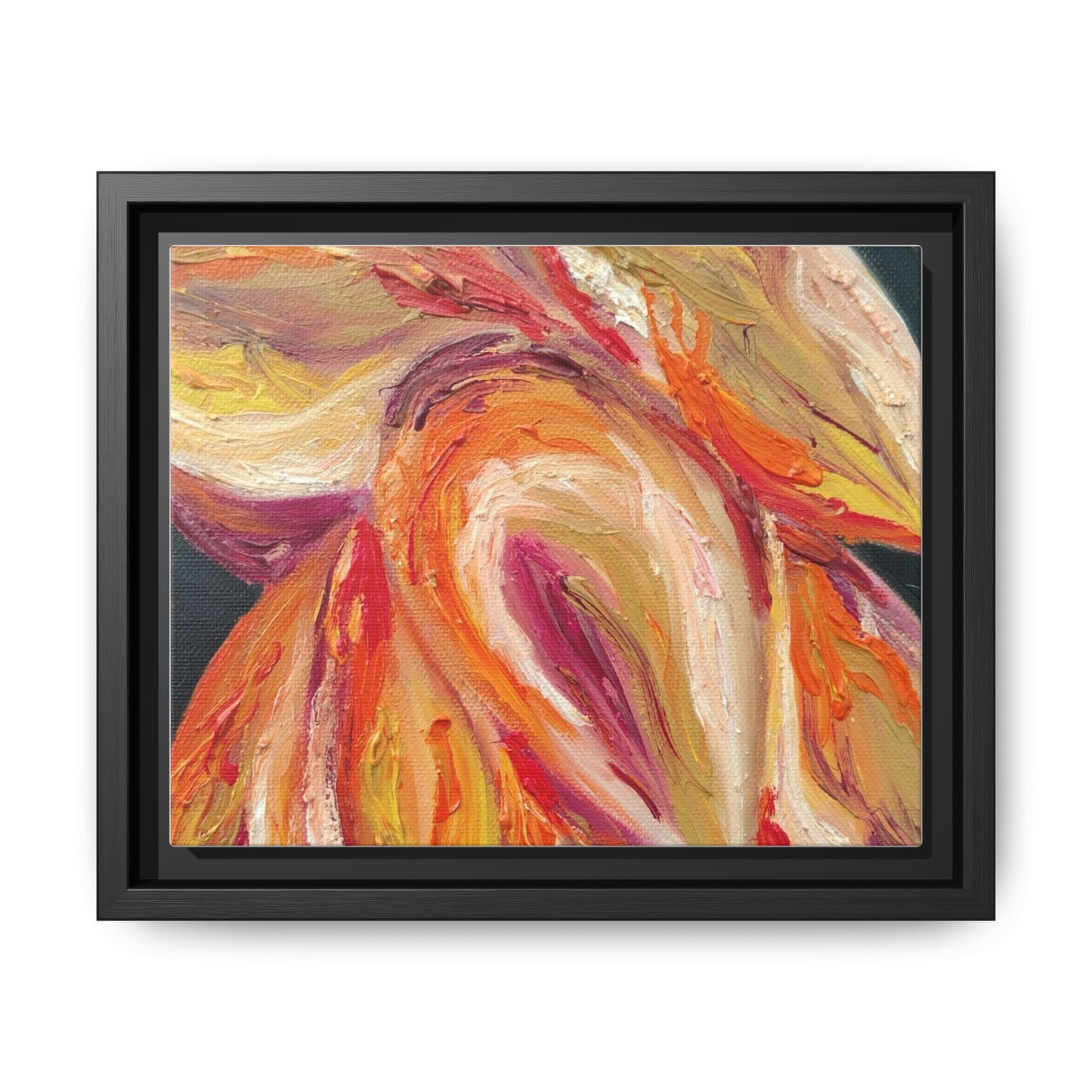 Dramatic Awakening Framed Canvas Art