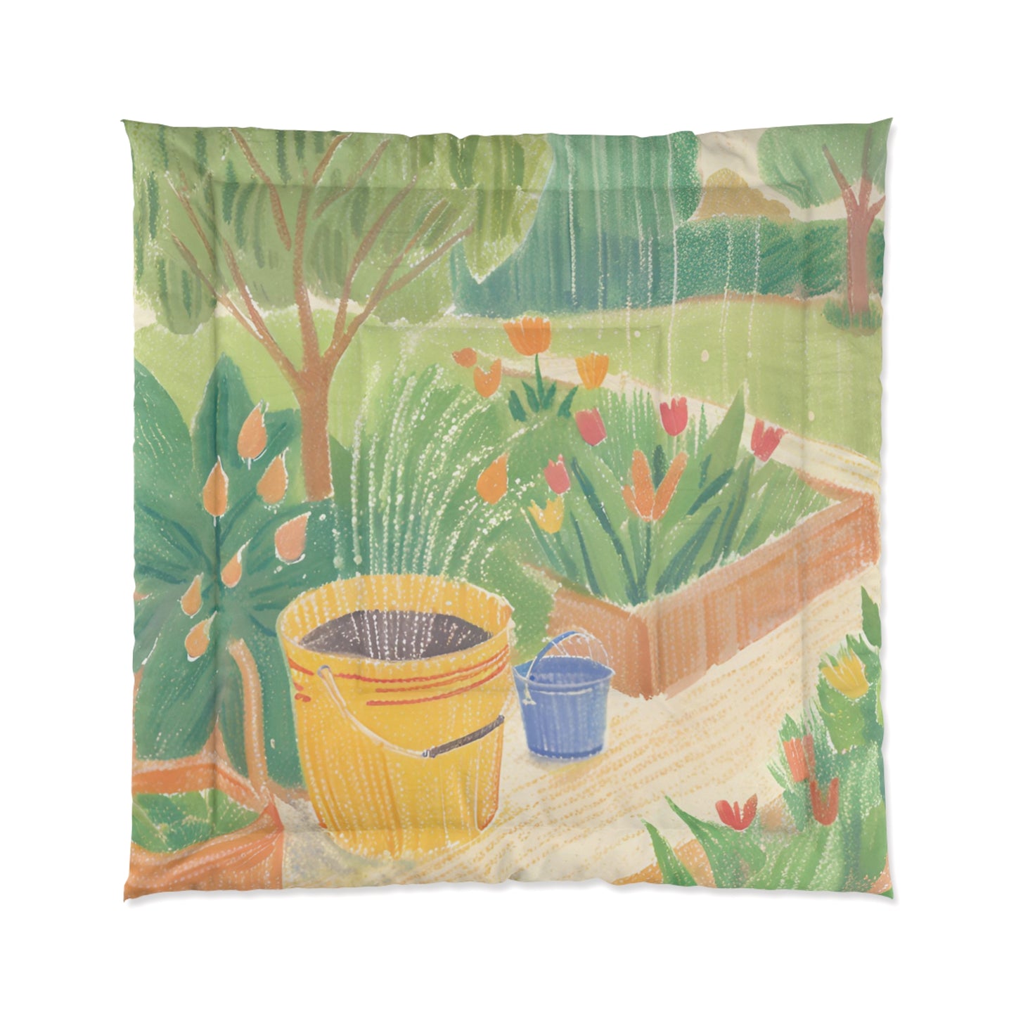 Rain Garden Comforter