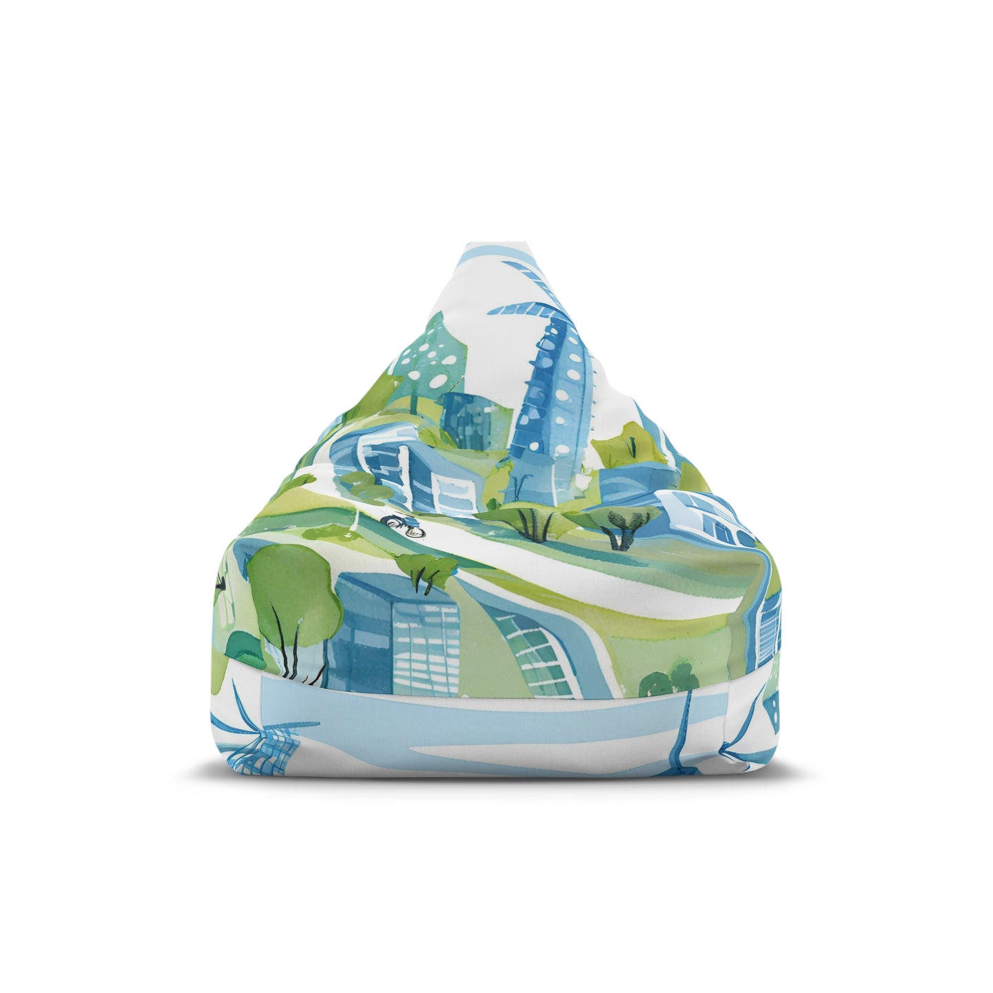 The City Bean Bag Chair Cover