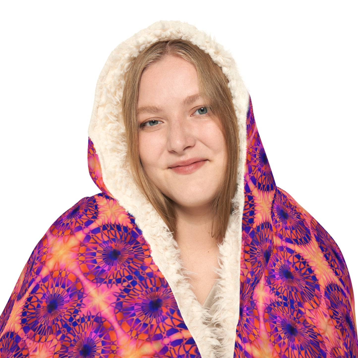 Net Circles by Uta Feinstein Snuggle Blanket