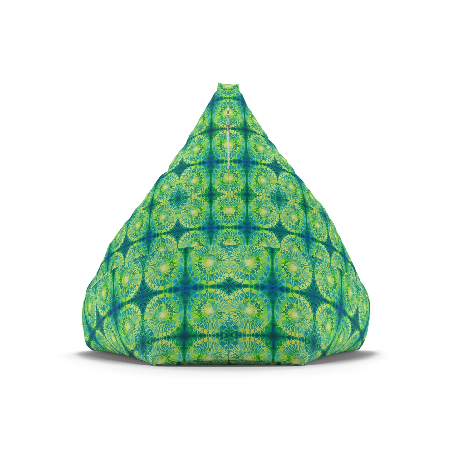 Safety Net Circles by Uta Feinstein Bean Bag Chair Cover