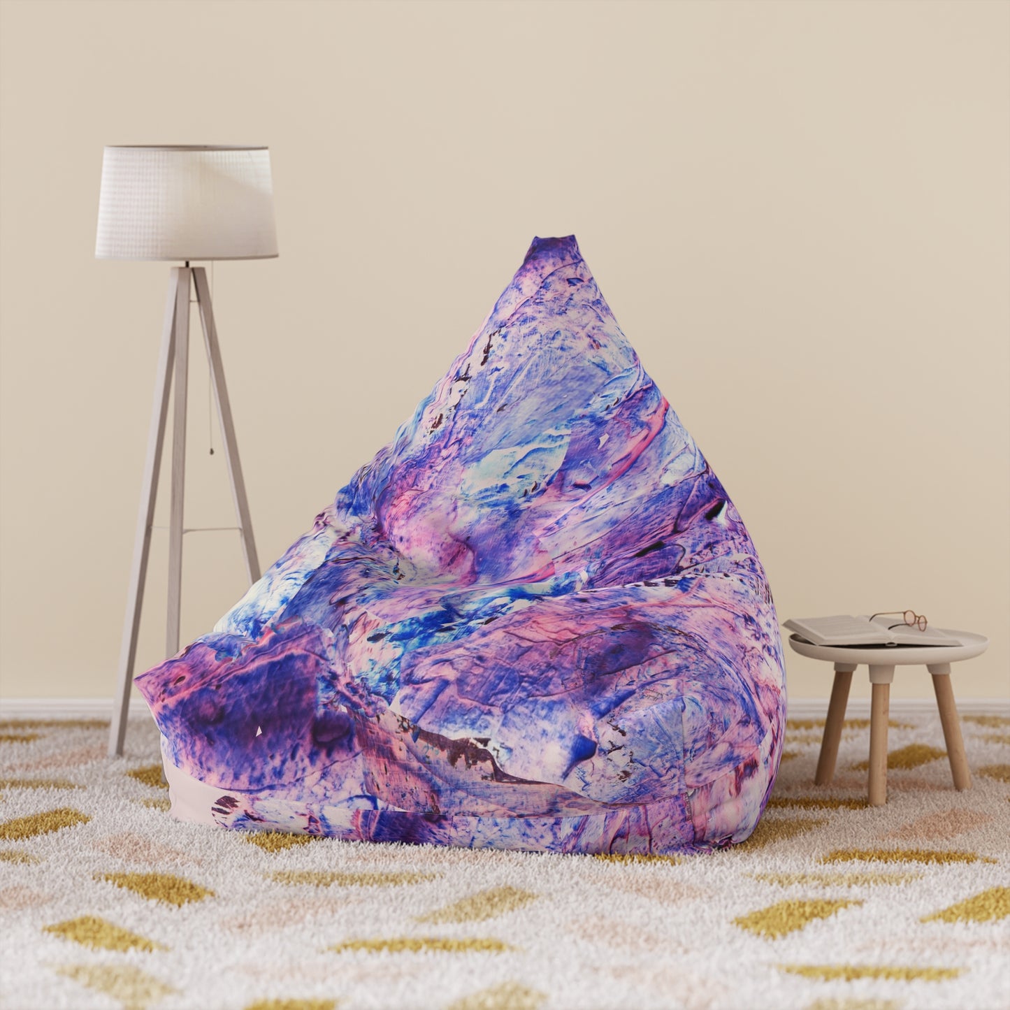 Butterfly by Lu Meng Bean Bag Chair Cover