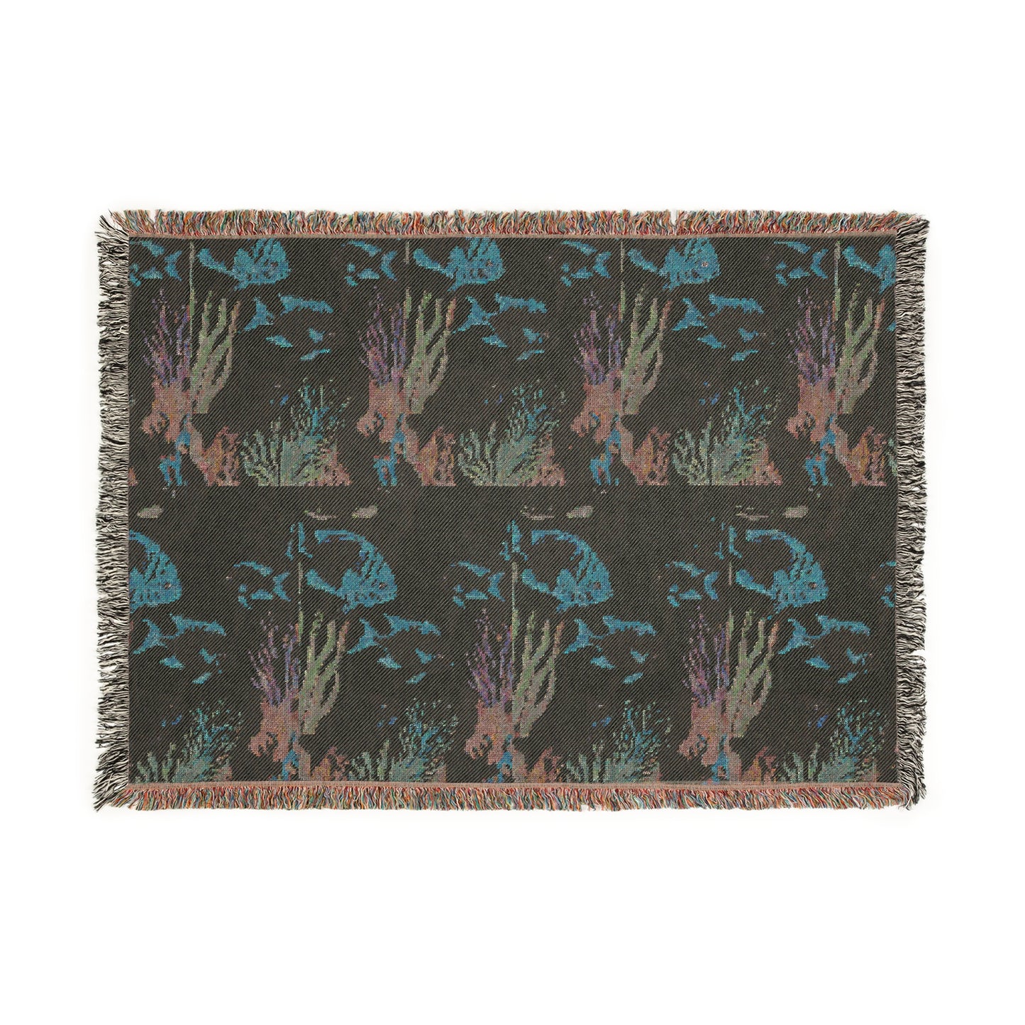 Coral Reef 100% Cotton Cozy Blanket