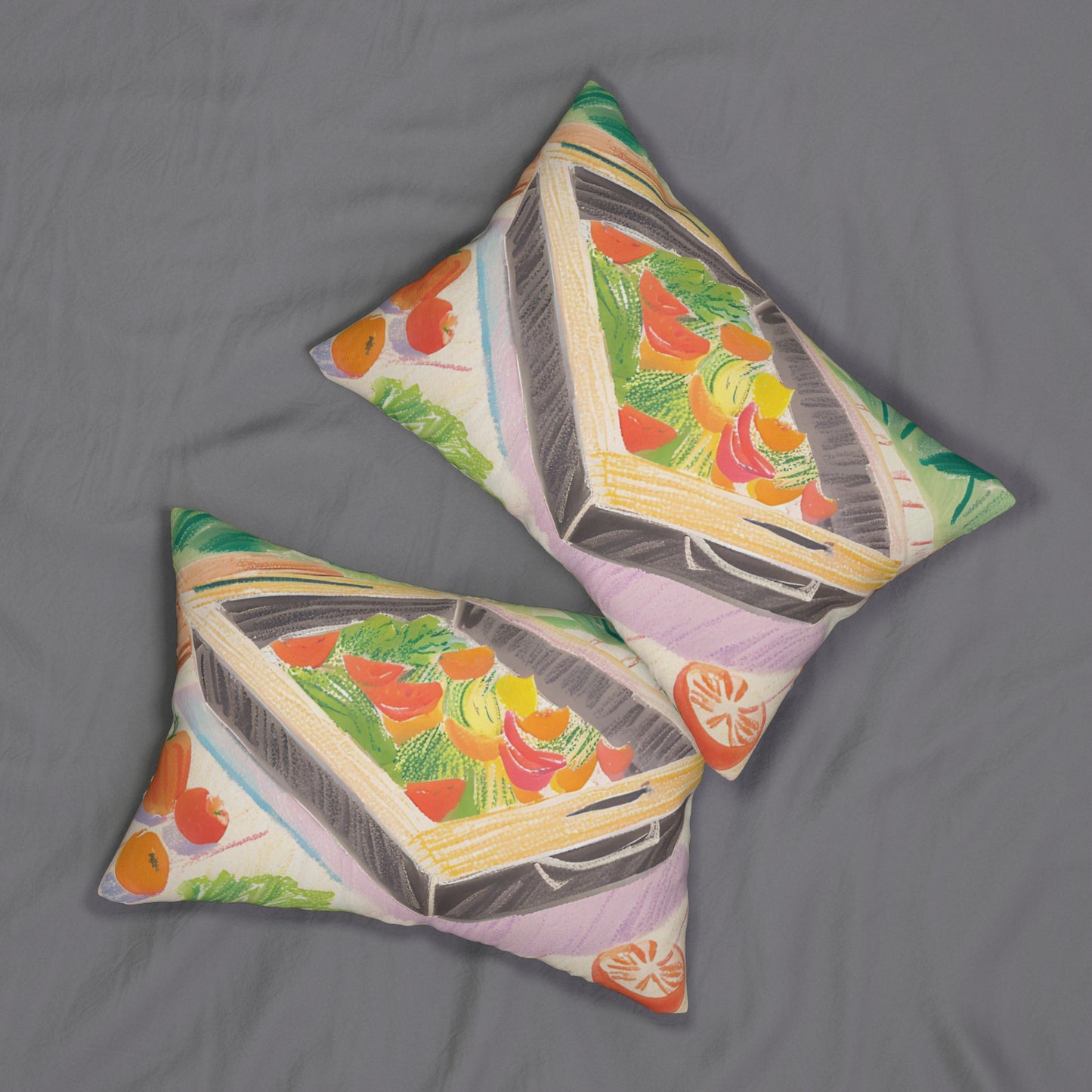 Food Lumbar Pillow