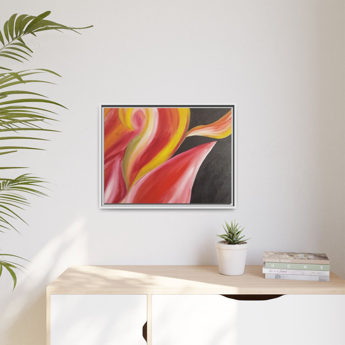'A Autistic Phoenix' Framed Canvas Art