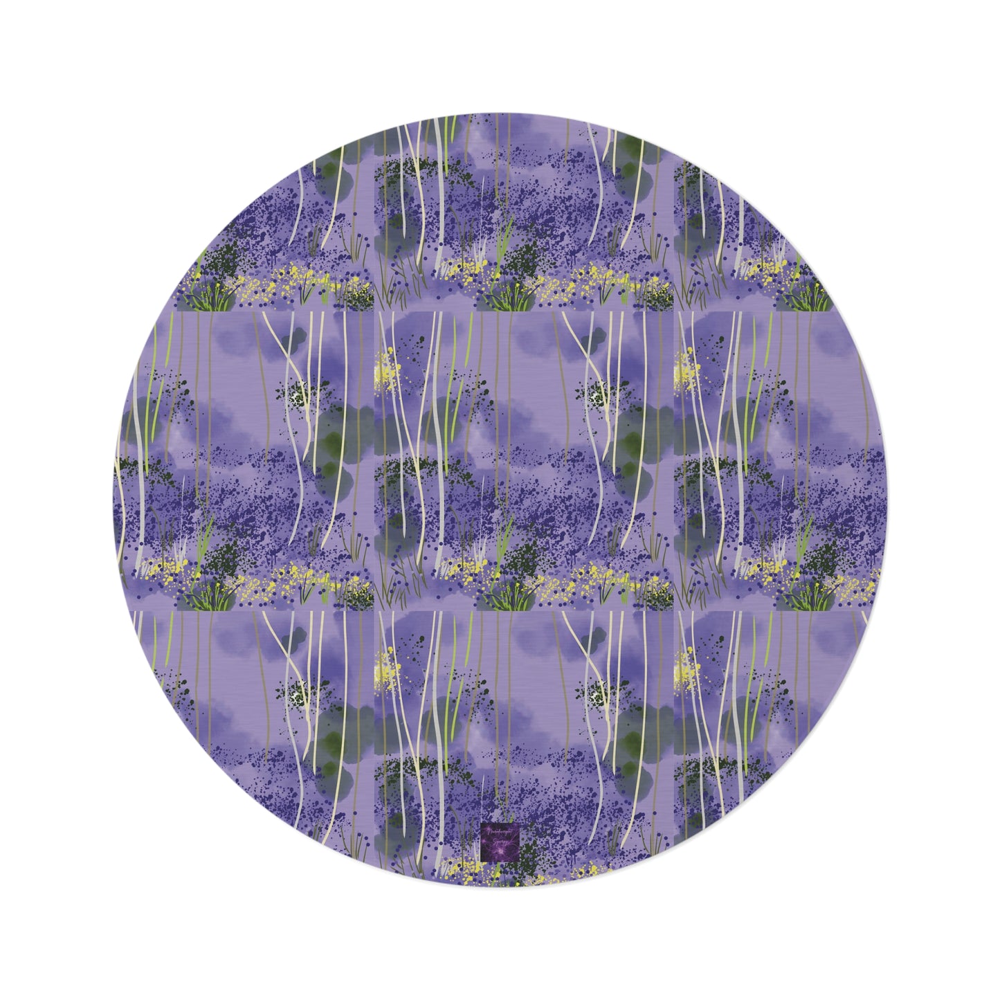 'Bluebell' by Juli Fejer Round Rug