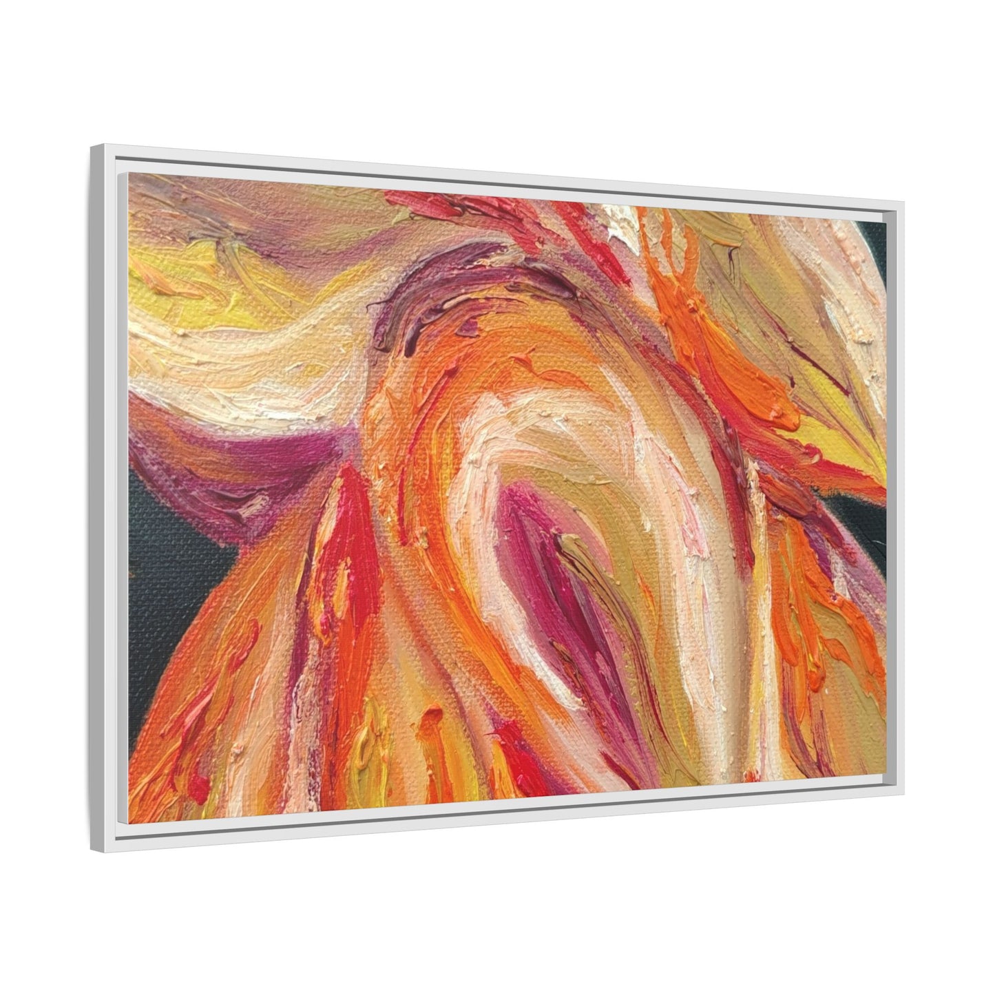 Dramatic Awakening Framed Canvas Art