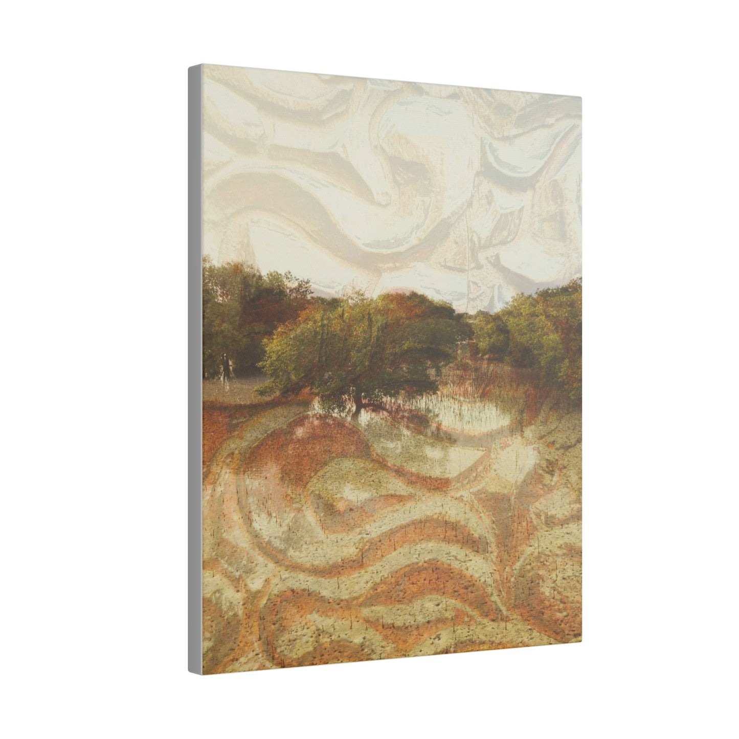 Serene Mangroves Canvas