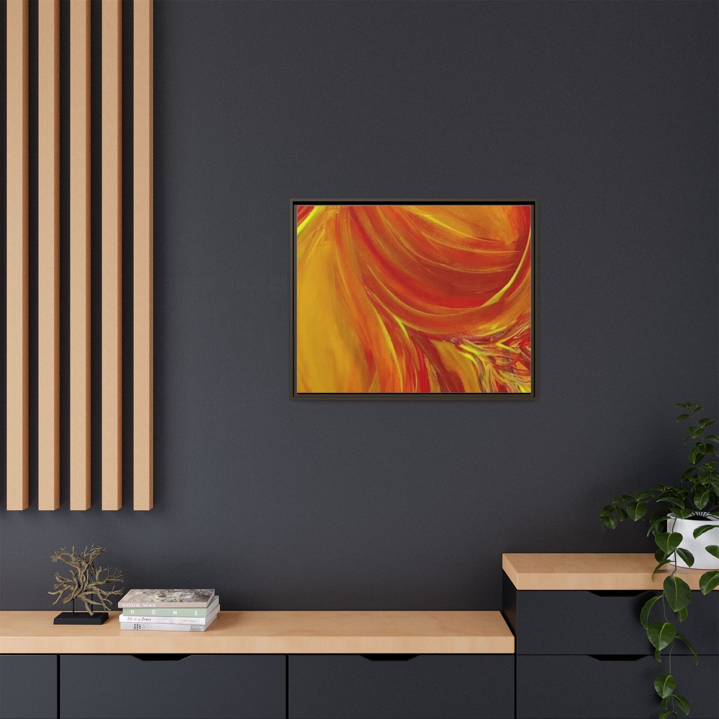 'Autumn' Framed Canvas Art