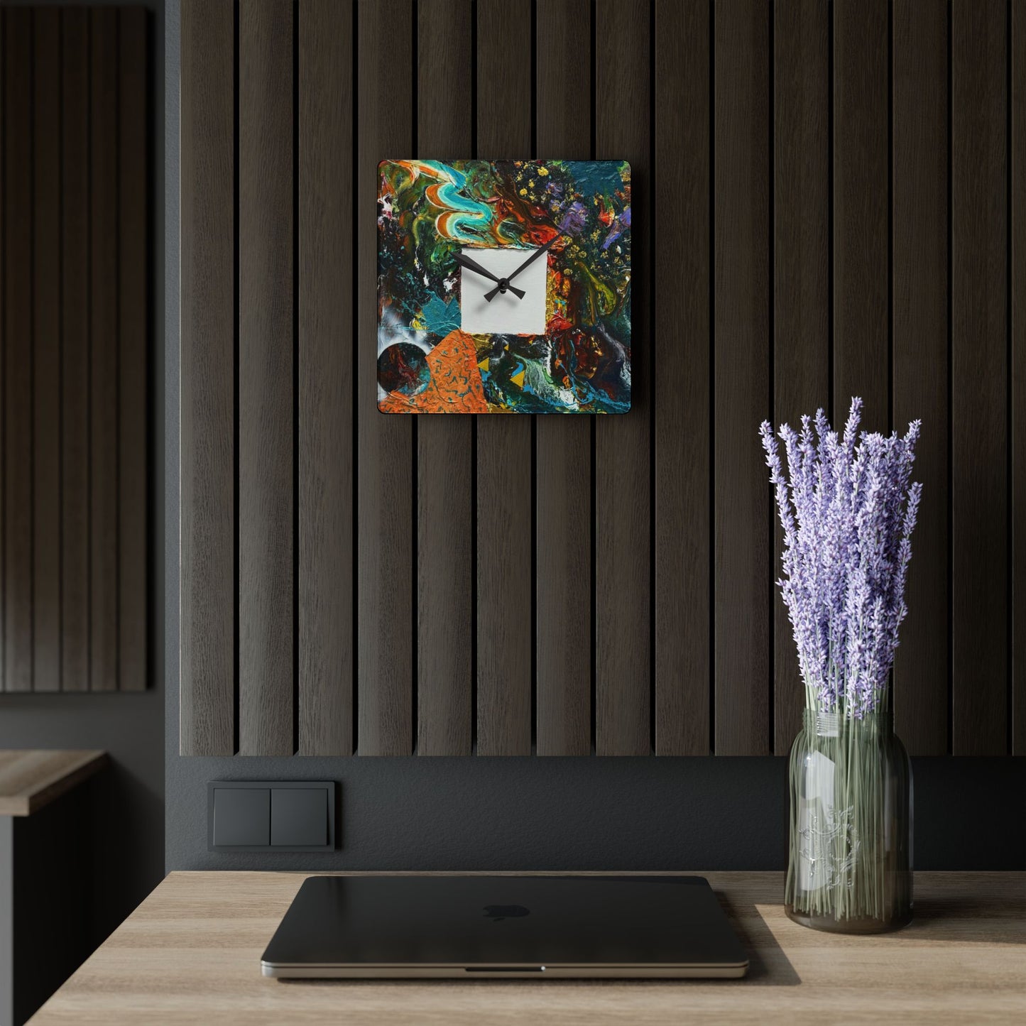Headspace by James Sherwood Wall Clock