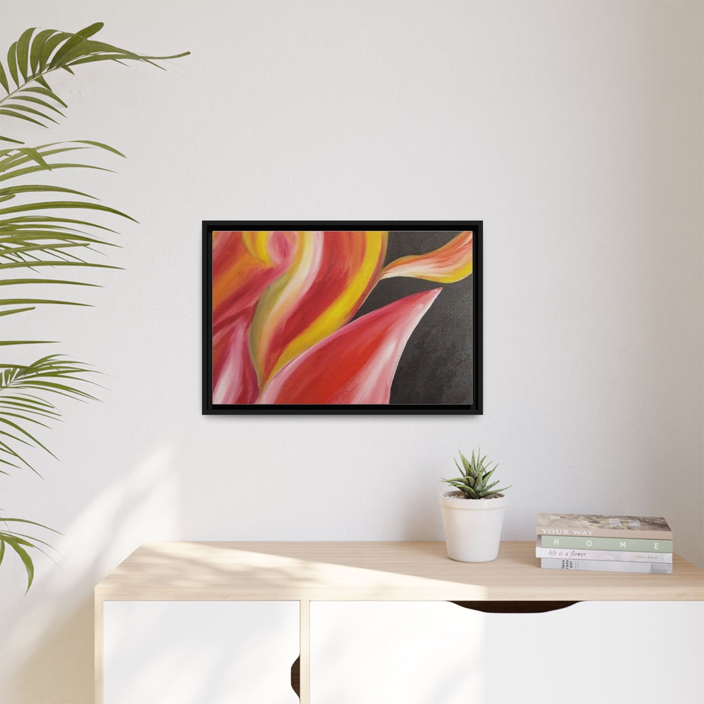 'A Autistic Phoenix' Framed Canvas Art