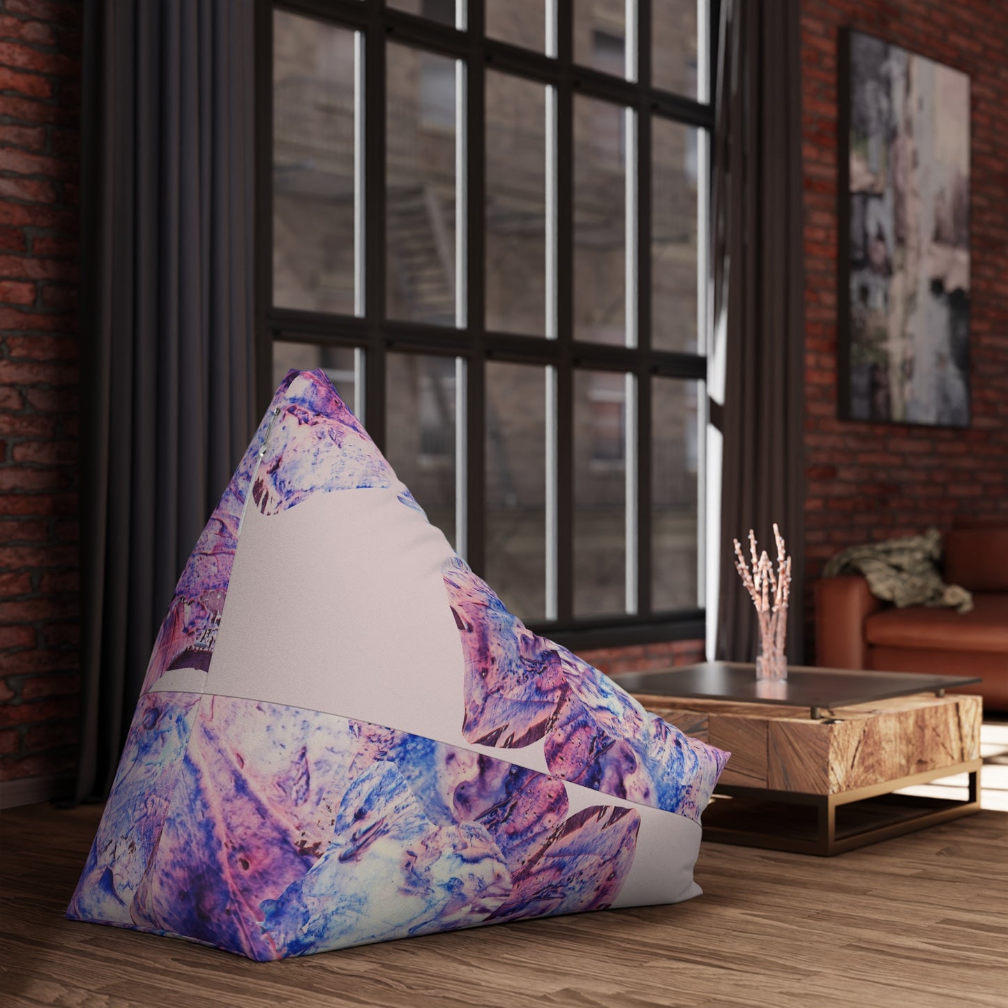 Butterfly by Lu Meng Bean Bag Chair Cover