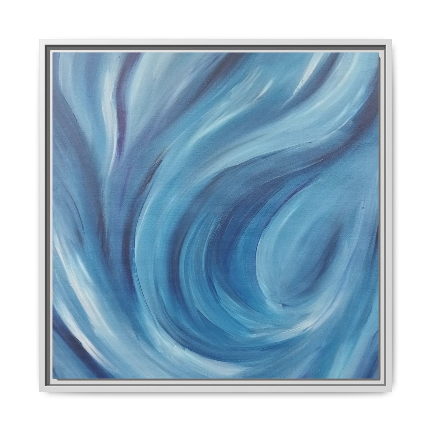 Intrinsic Reflection Framed Canvas Art