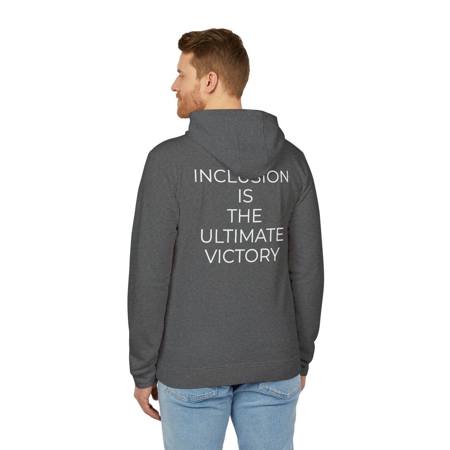 Adidas x Neurodivergent Synergy Unisex Fleece Hoodie - Inclusion is the Ultimate Victory